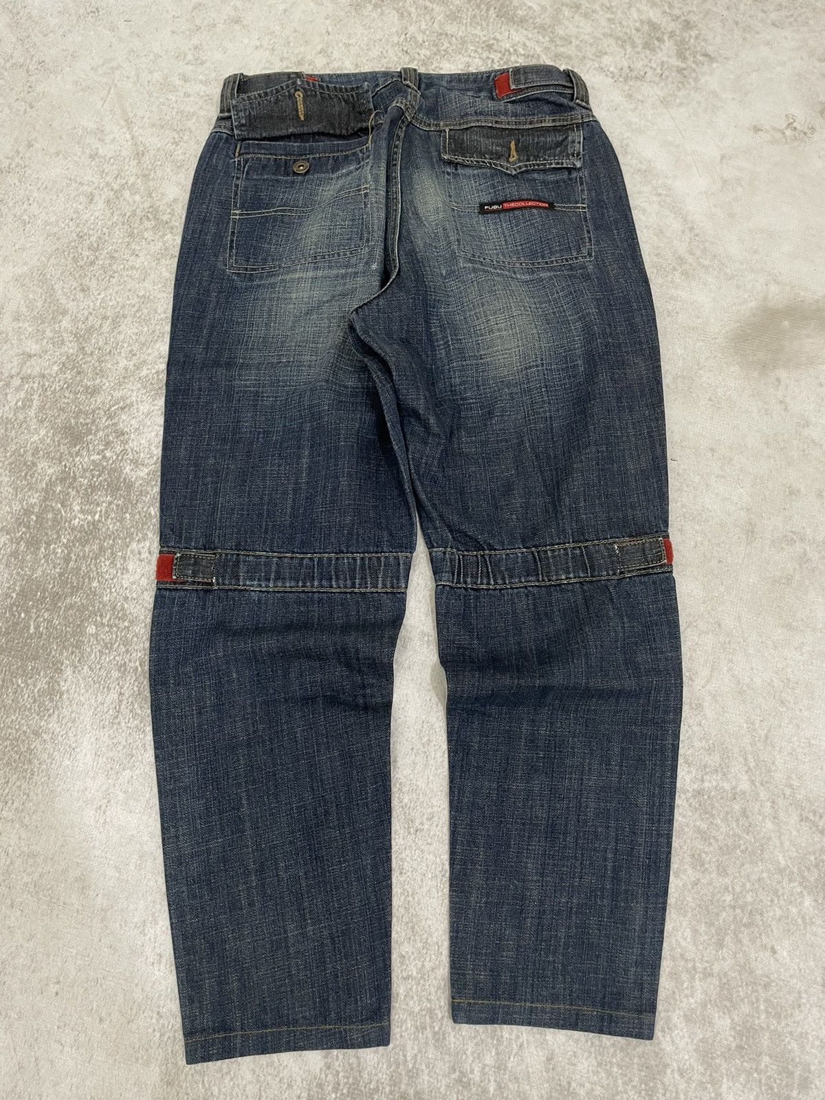 Hysteric Glamour × If Six Was Nine × Le Grande Bleu (L.G.B.) 2000s Fubu poem jnco denim y2k style Size US 30 / EU 46 - 6 Thumbnail