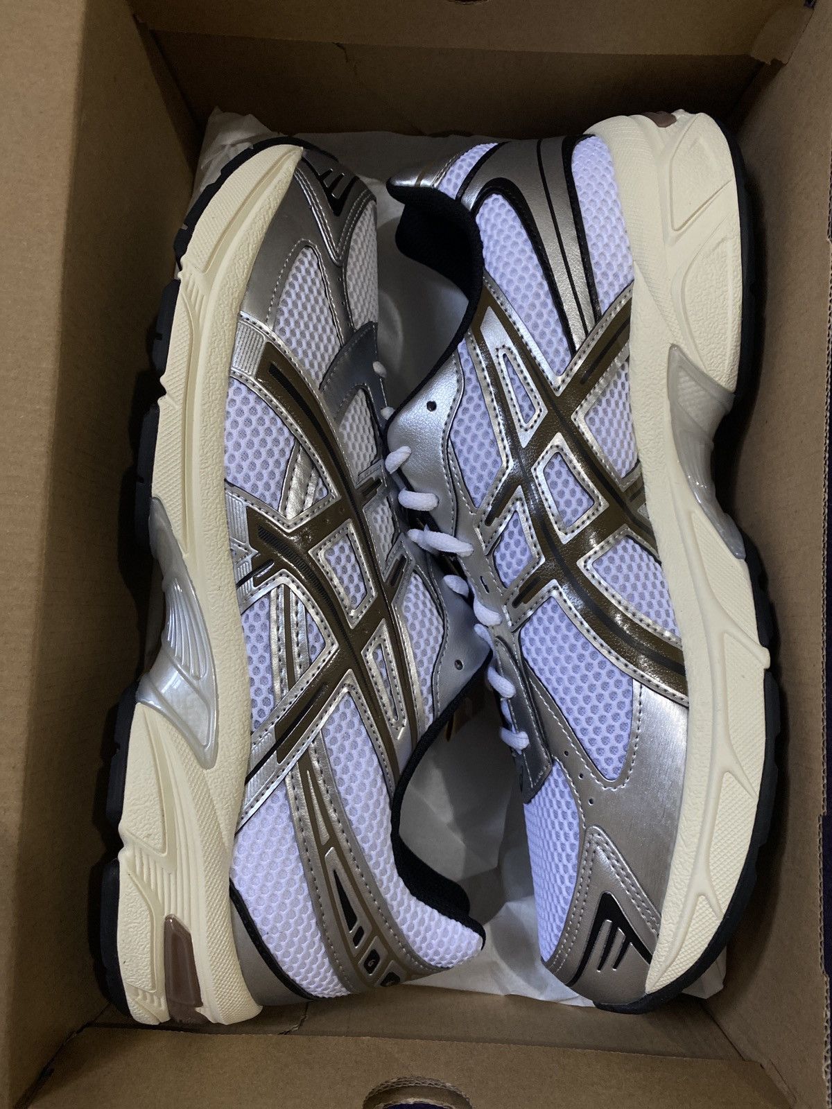 Asics ASICS Gel-1130 White Clay Canyon Size US 12 / EU 45 - 4 Thumbnail