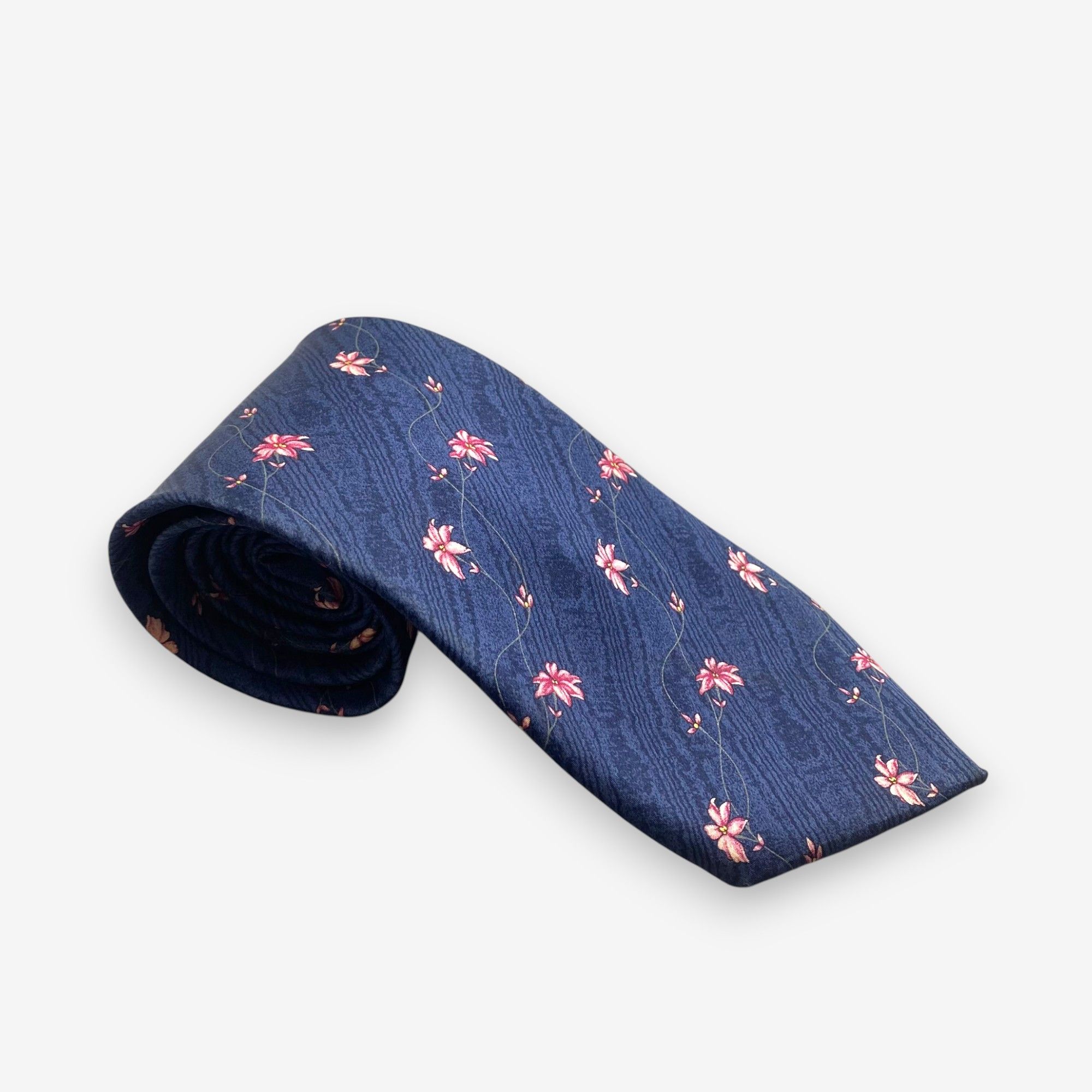 Japanese Brand Vintage Nina Ricci SILK Necktie Cravate Pure Silk Neck Tie Size ONE SIZE - 1 Thumbnail