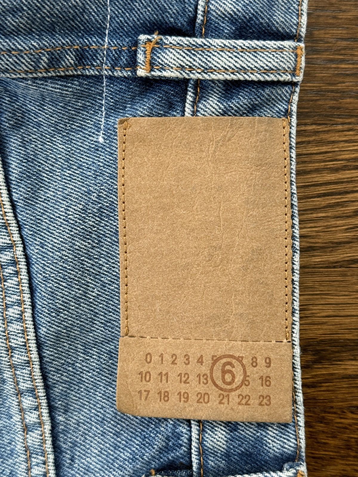 MM6 MM6 Maison Margiela Blue Denim Raw Jeans Size 27" / US 4 / IT 40 - 5 Thumbnail