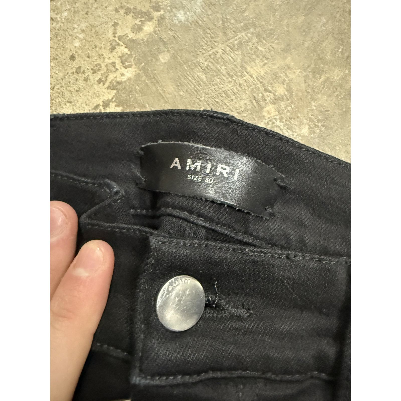 Amiri Amiri Thrasher Jeans Zebra Black Used 30 Size US 30 / EU 46 - 3 Thumbnail