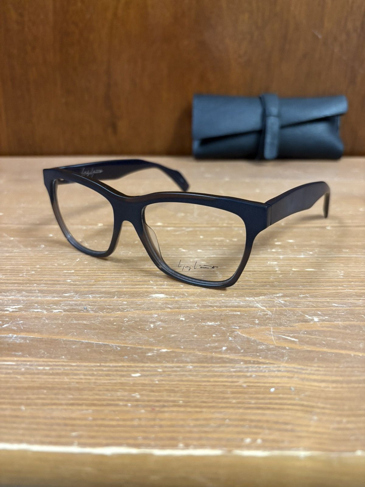 Yohji Yamamoto Black Frame Glasses