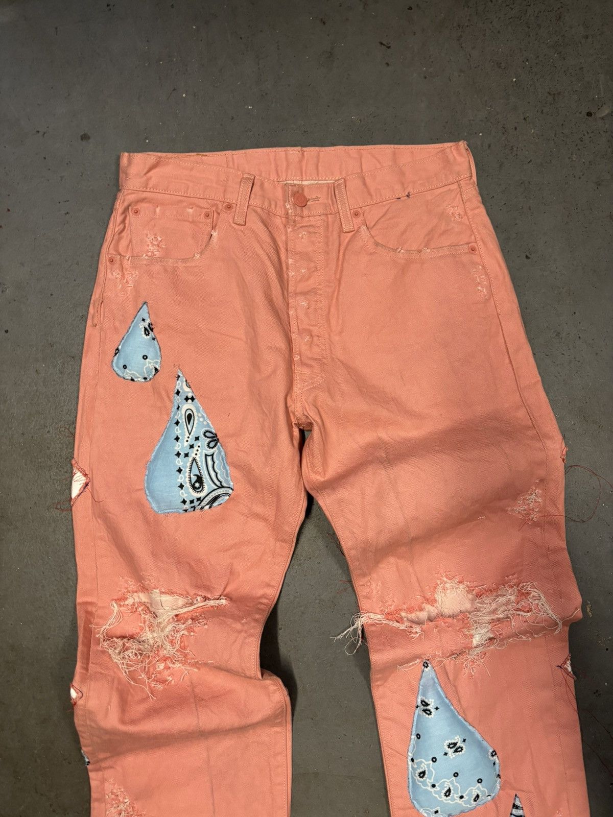Levi's DirtyMoney x Levis Eye Ball Denim Size US 34 / EU 50 - 8 Thumbnail