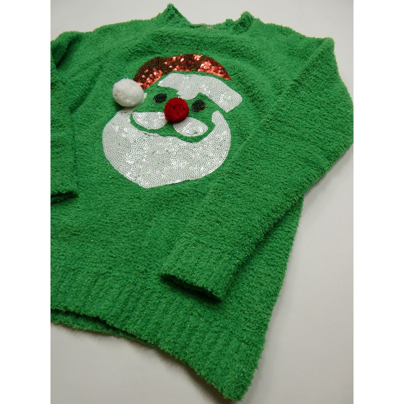Other MERRY CHRISTMAS by POOF Santa sweater, large, NEW WITH TAGS Size L / US 10 / IT 46 - 2 Thumbnail