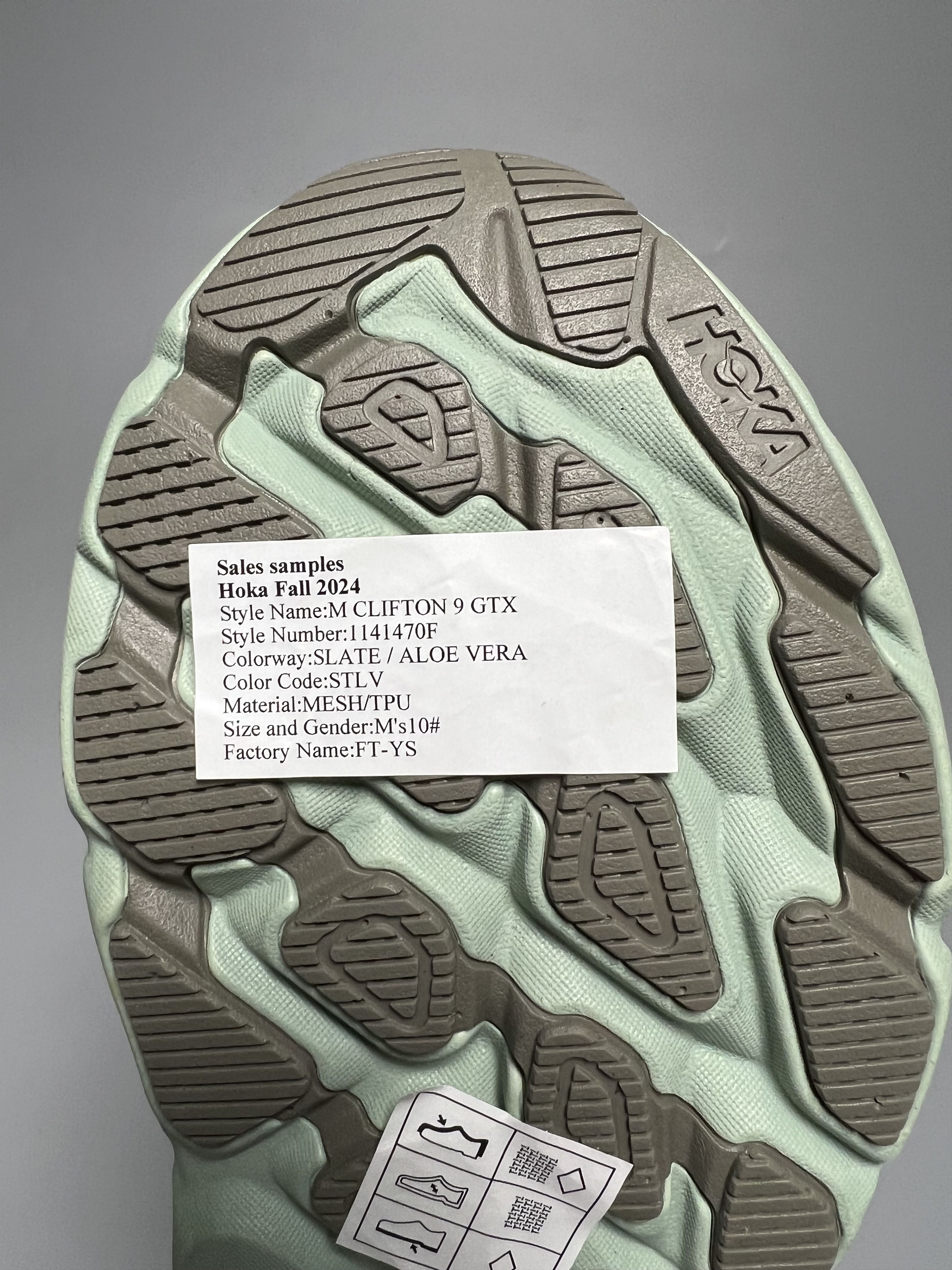 Goretex × Hoka 10D Sample Hoka One One Clifton 9 GTX Running Shoes Size US 10 / EU 43 - 16 Thumbnail