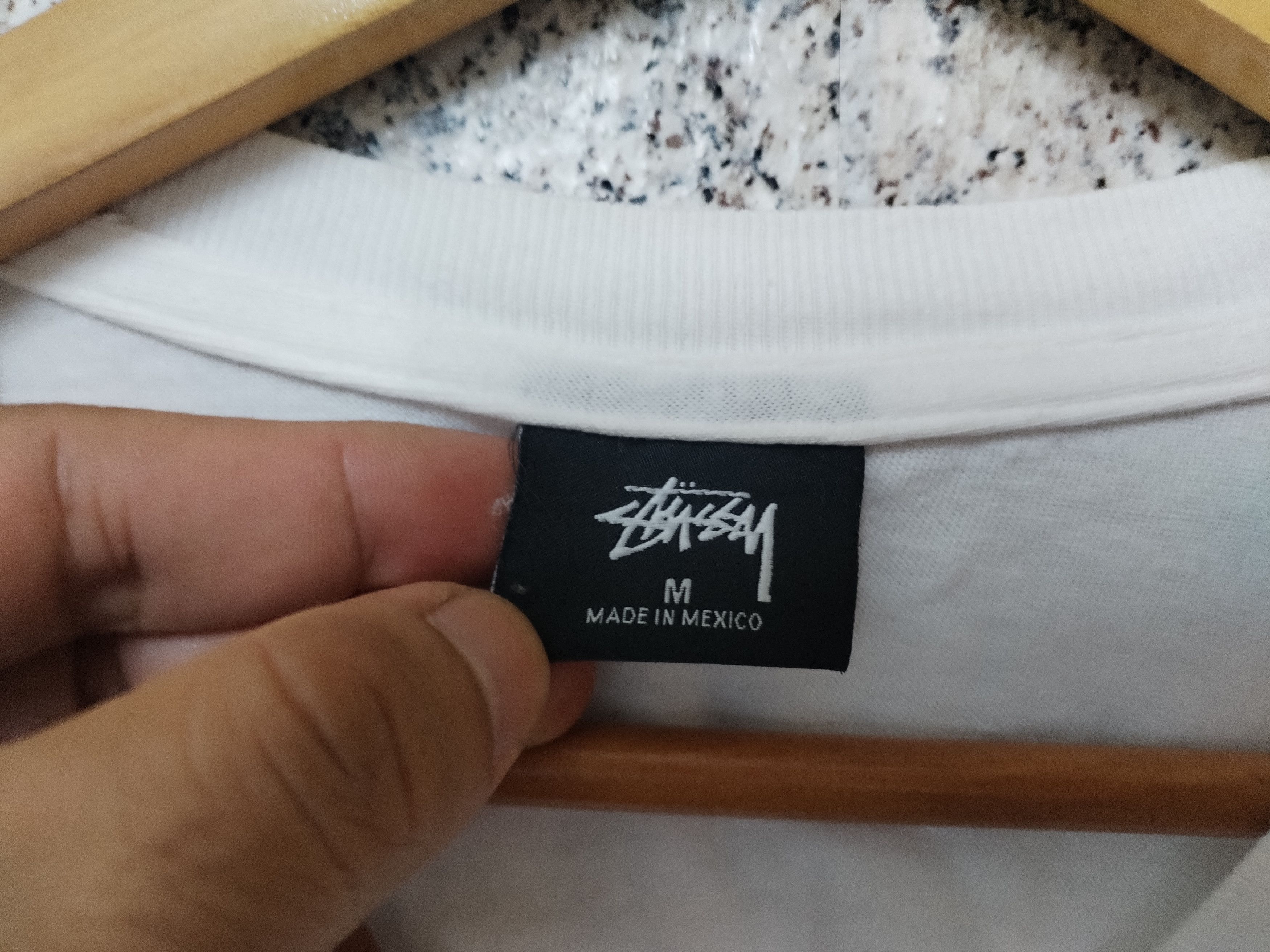 Vintage Thrashed Sun Faded Stussy Shirt Distressed Grunge Band Size US M / EU 48-50 / 2 - 4 Thumbnail