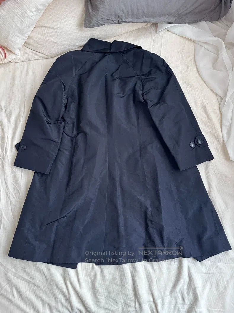 Hermes Hermes Ladies' mid-length trench coat, 100% silk fabric, w Size S / US 4 / IT 40 - 2 Thumbnail