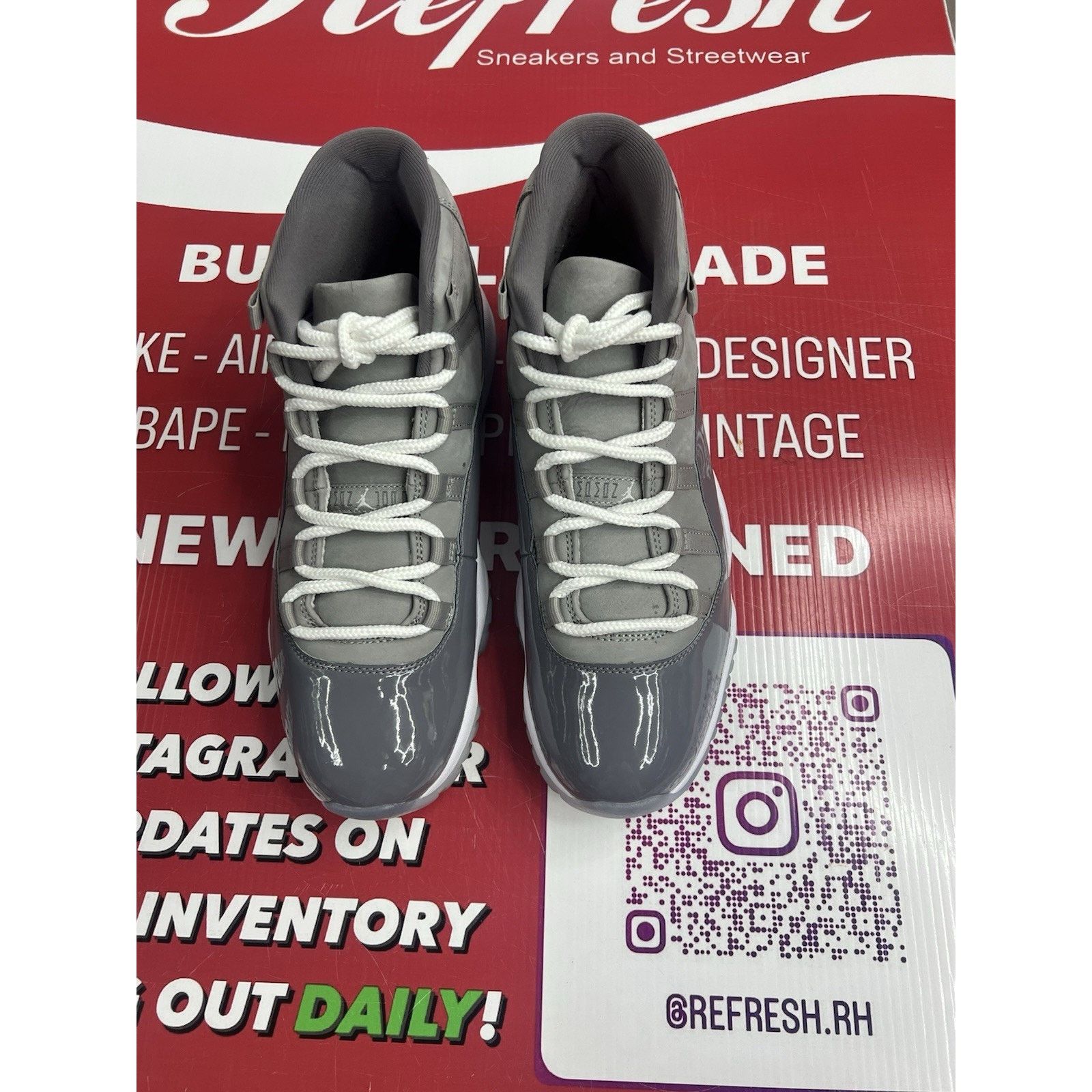 Jordan Brand Air Jordan 11 Cool Grey Size 10.5 CT8012-005 Size US 10.5 / EU 43-44 - 4 Thumbnail