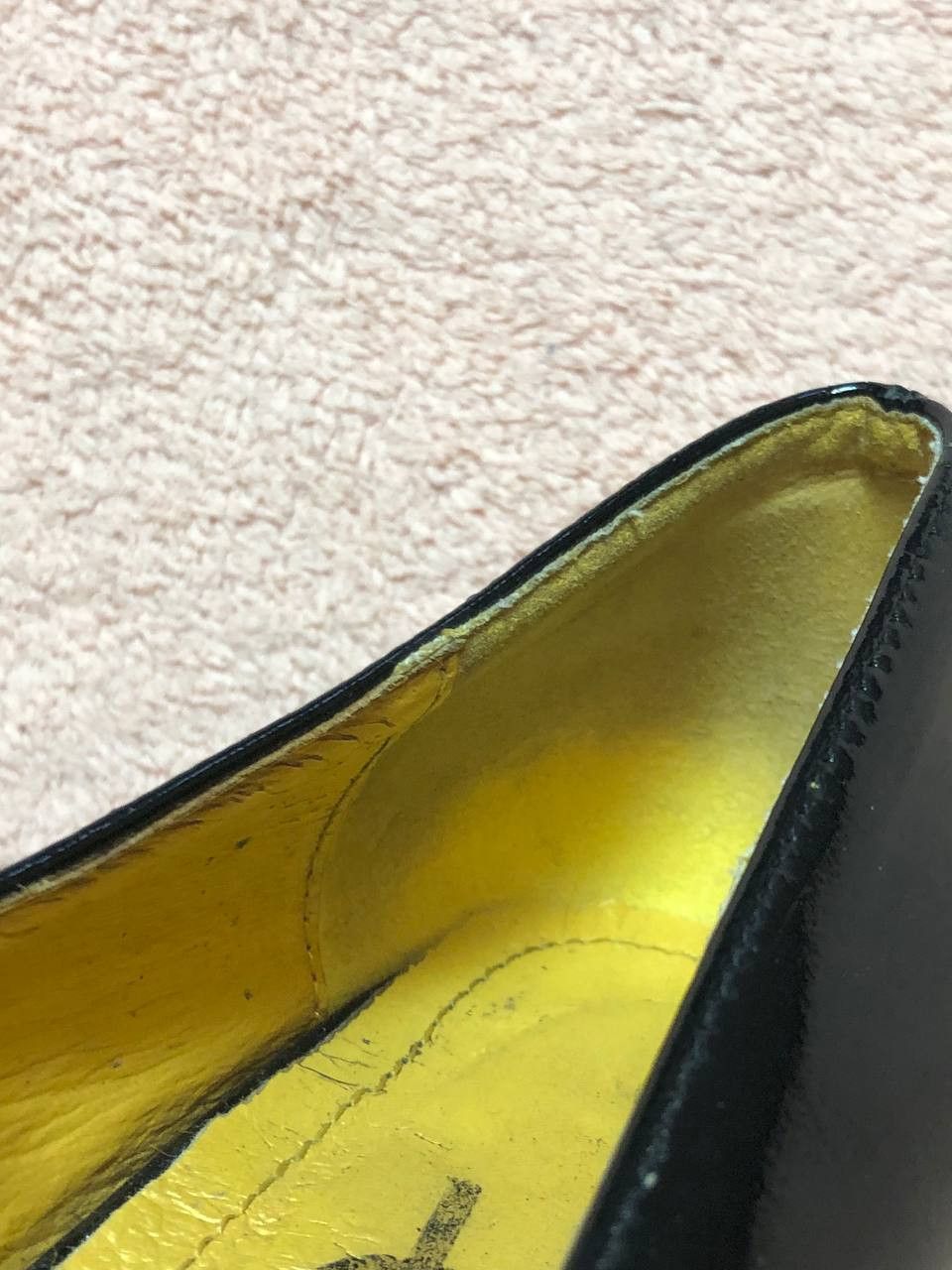Yves Saint Laurent luxury Heels black Y2K Yves Saint Laurent Vintage Size US 7 / IT 37 - 21 Thumbnail