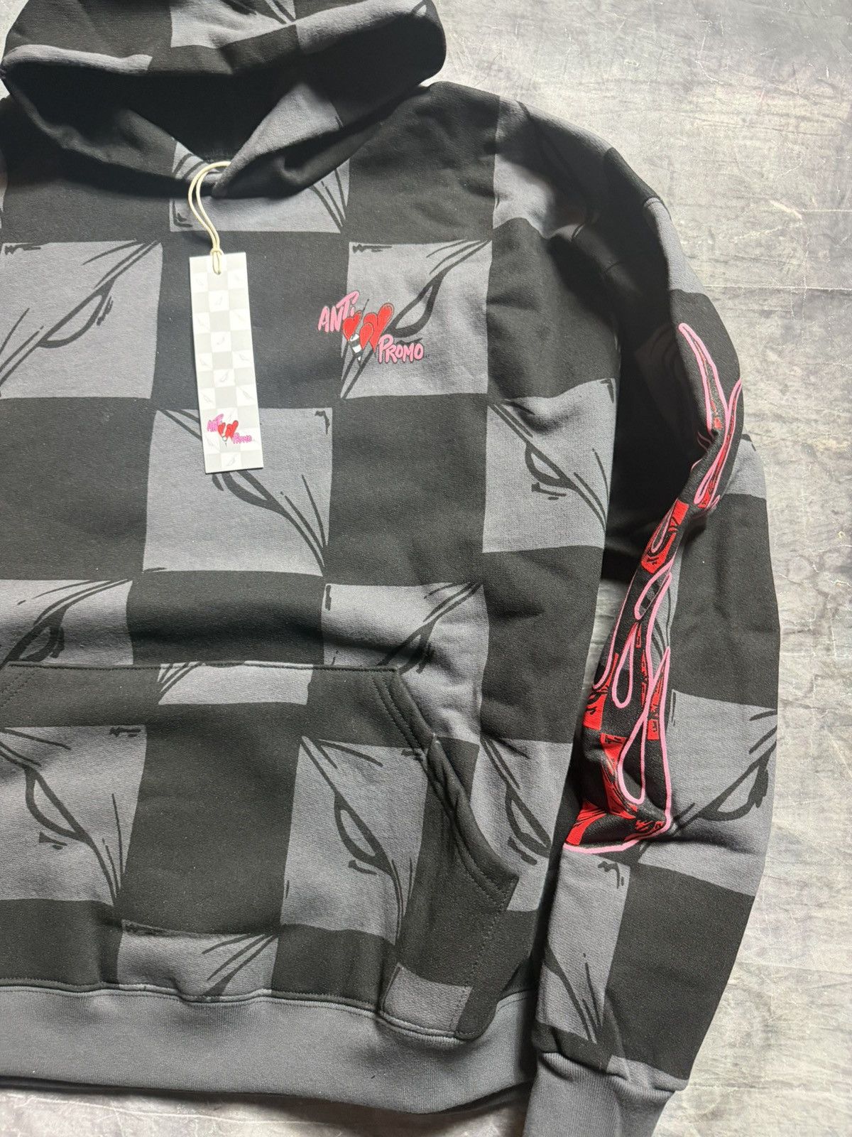 Matty Boy Matty Boy Chrome Hearts Anti Promo Flame Hoodie in Black Size US L / EU 52-54 / 3 - 4 Thumbnail