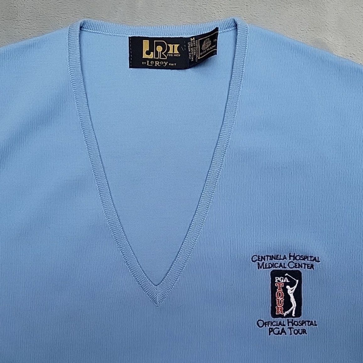 Vintage VINTAGE LRII LeRoy Knit Sweater Mens M Wool V-Neck Classic PGA Golf Size US M / EU 48-50 / 2 - 2 Thumbnail