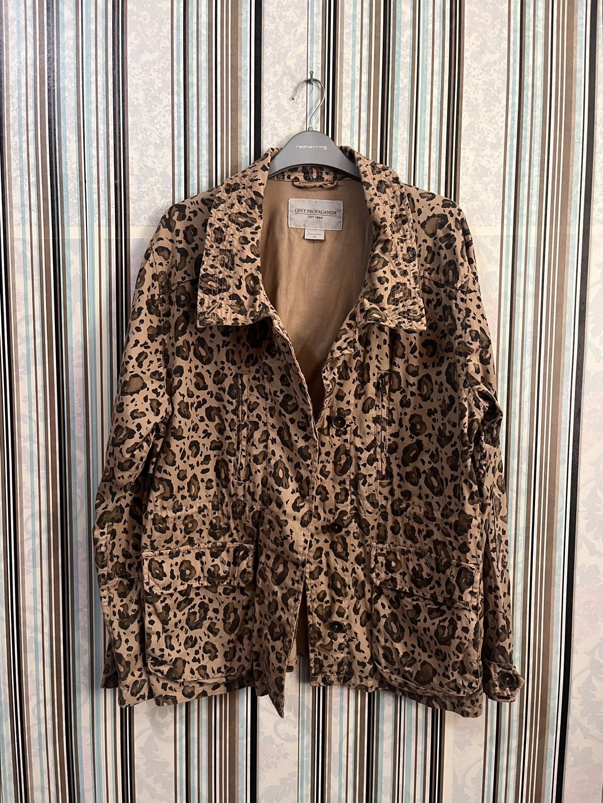 Obey Obey propaganda leopard punk #E5 Size US M / EU 48-50 / 2 - 3 Thumbnail
