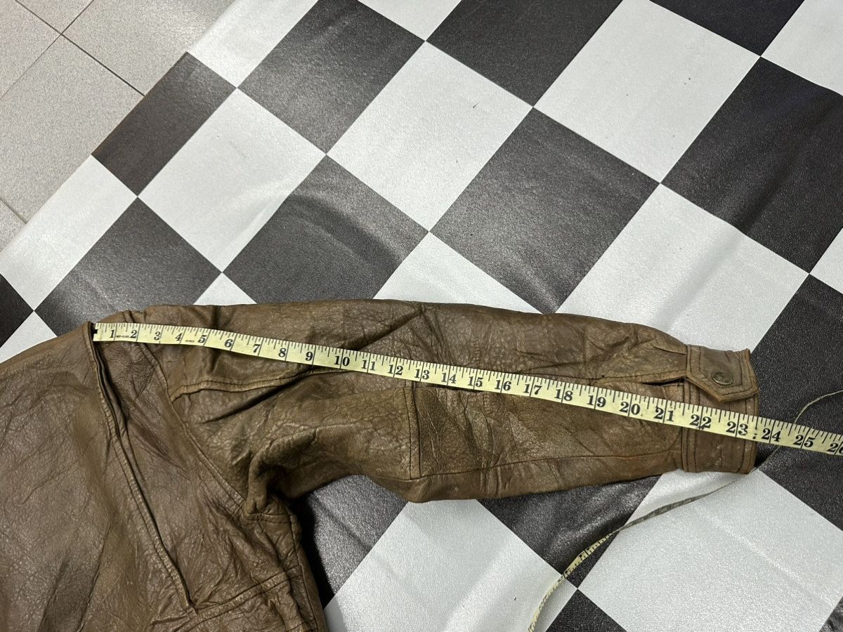 Japanese Brand 90's Genuine Leather Gleeman Jacket Size US M / EU 48-50 / 2 - 10 Thumbnail