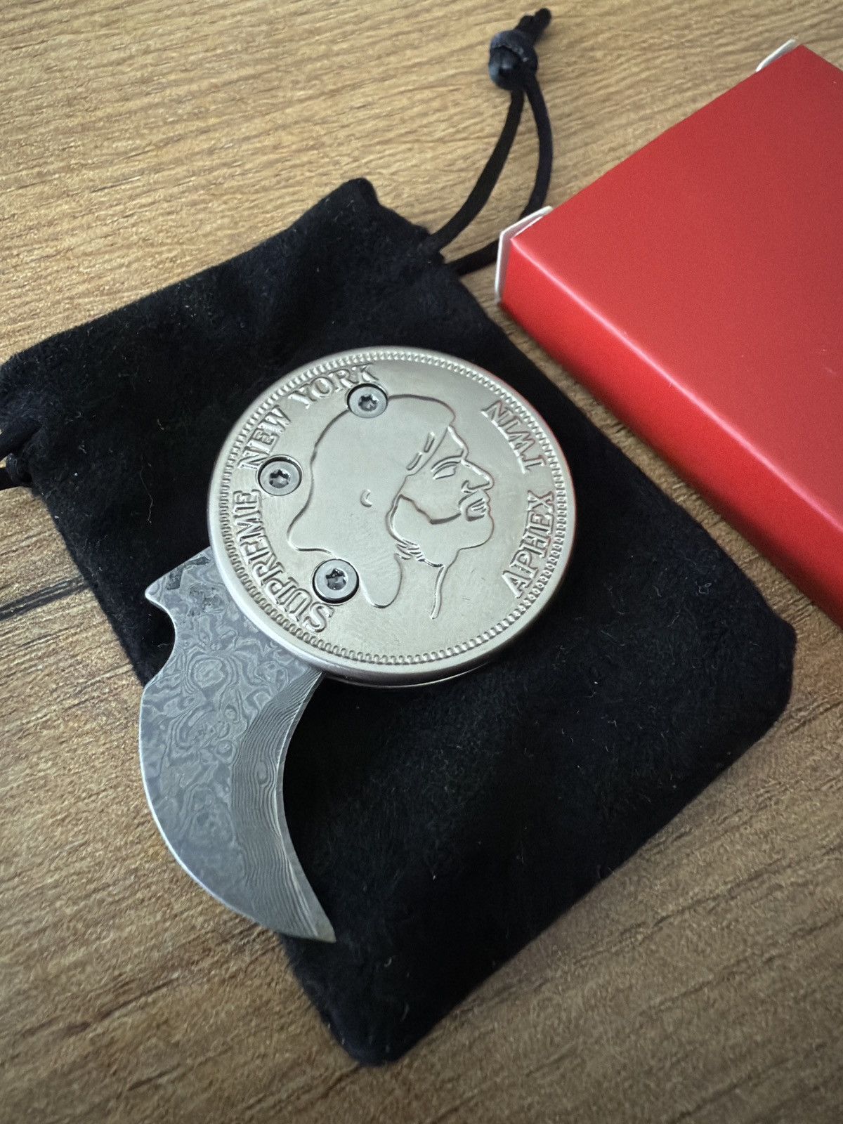 Supreme/Aphex Twin Mantis Coin Knife