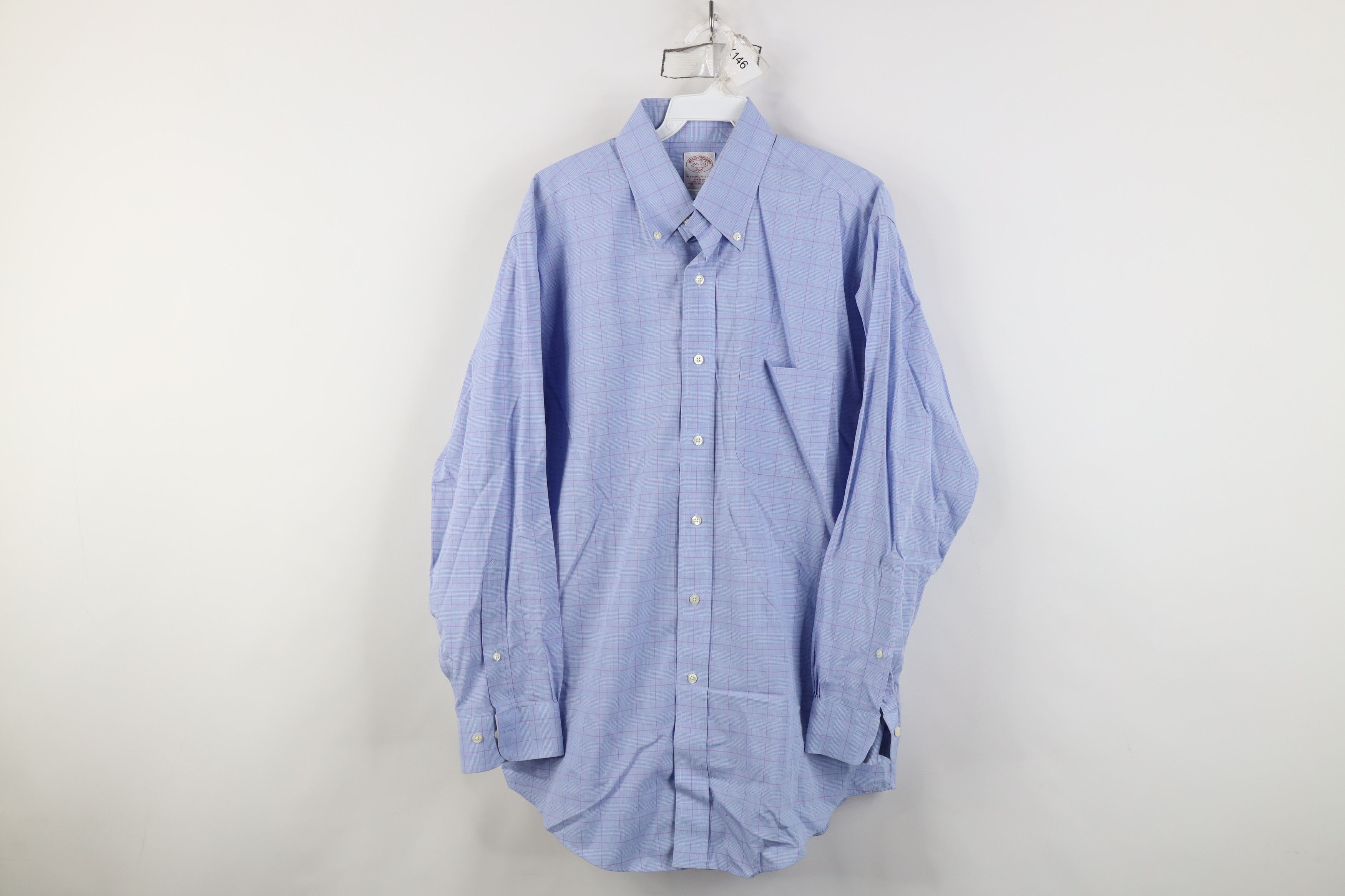 Brooks Brothers Vintage 90s Brooks Brothers Cotton Button Down Shirt OCBD Size US M / EU 48-50 / 2 - 1 Thumbnail