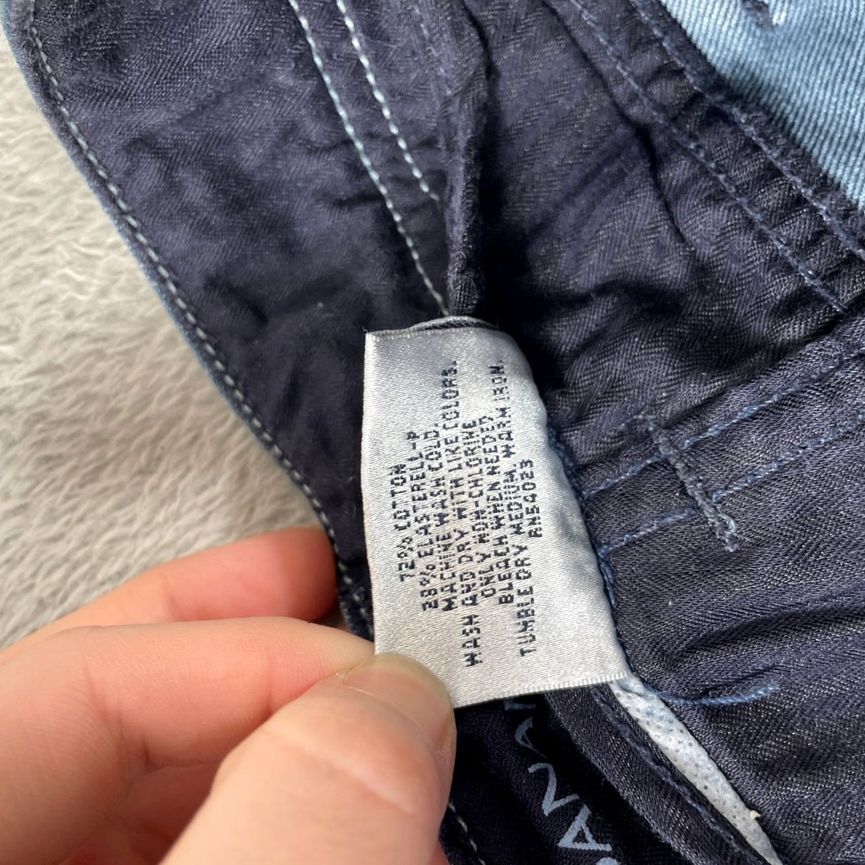 Banana Republic Banana Republic Jeans Womens 6 Tall Blue Wide Leg Patch Pocket Y2K Boho 2000s Jeans Size 28" / US 6 / IT 42 - 6 Thumbnail