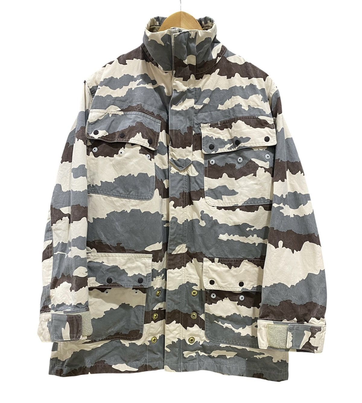 General Research Aw01 General Research Field Camouflage Smoke Cotton Jacket Size US M / EU 48-50 / 2 - 1 Thumbnail