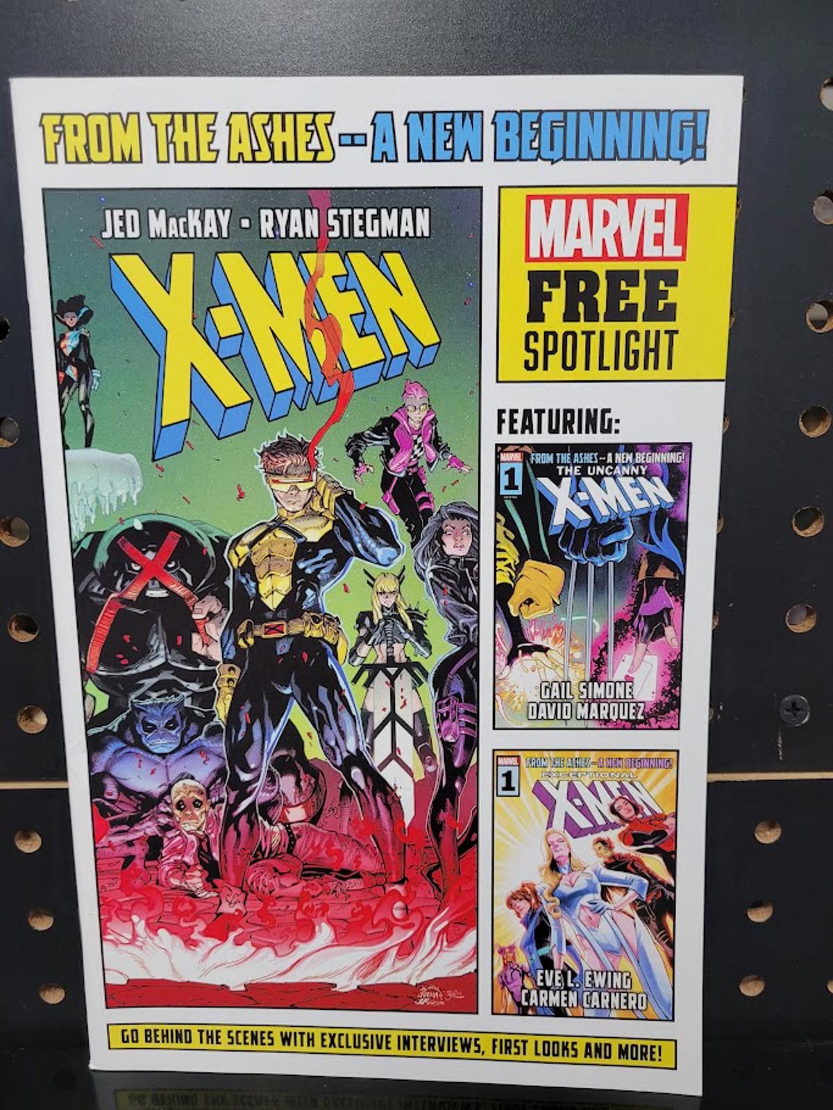 Marvel Comics X-Men From the Ashes Sampler #1 (2024) NM Unstamped Marvel Size ONE SIZE - 1 Thumbnail