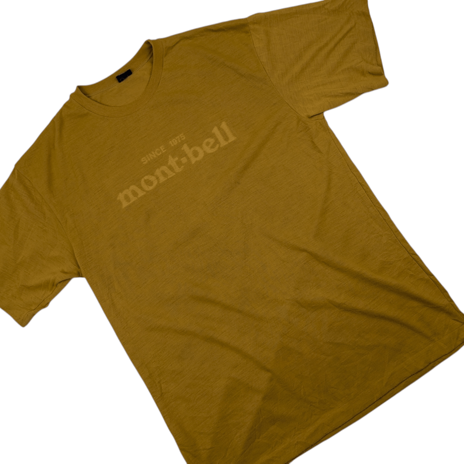 Montbell 90's MONTBELL Big Spell Out T-Shirt Single Stitches Tee Size US L / EU 52-54 / 3 - 3 Thumbnail