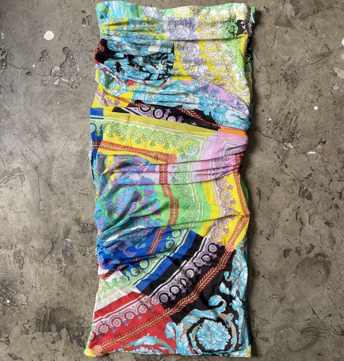 Versace Versace - Baroque Print Midi Skirt Size 26" / US 2 / IT 38 - 2 Thumbnail