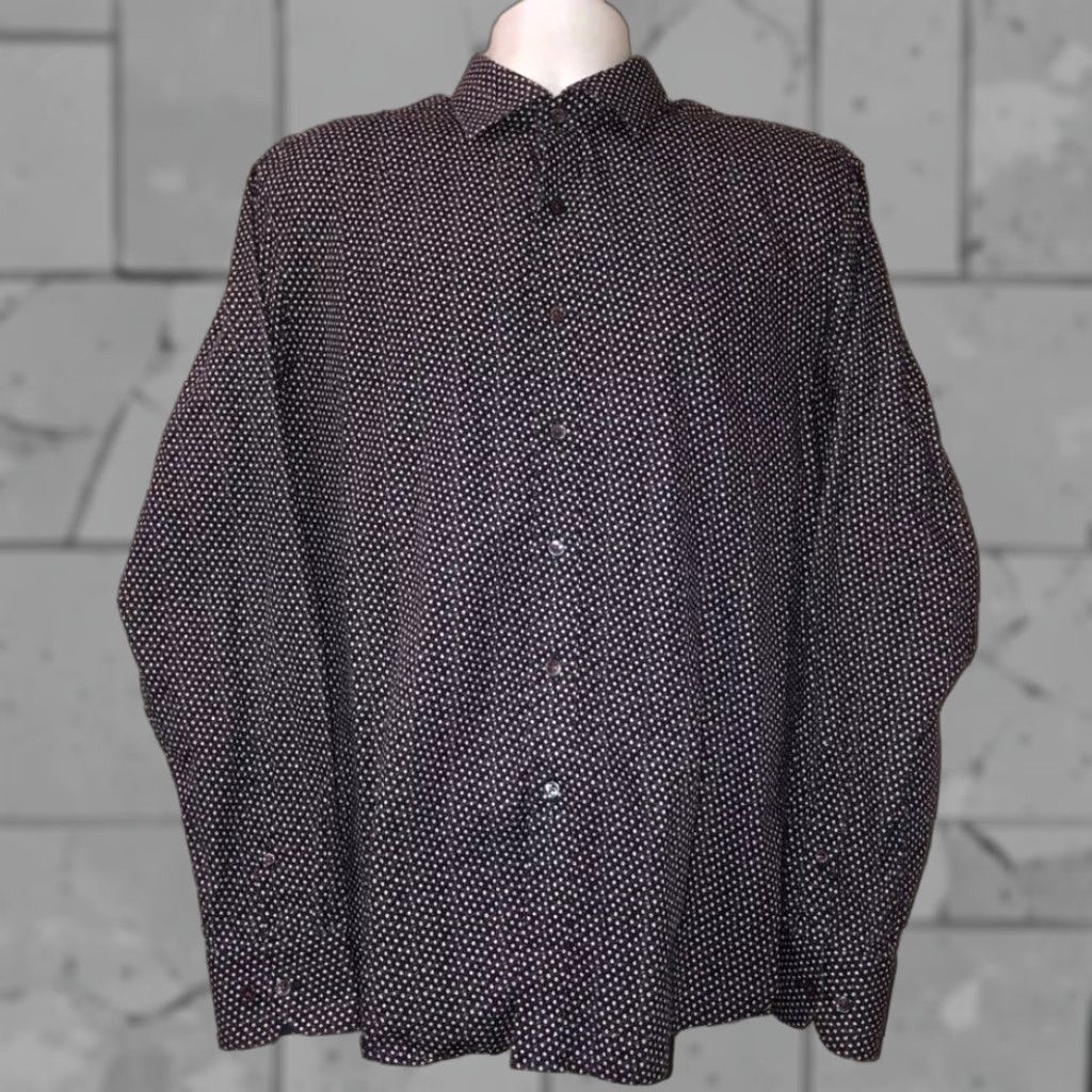 BUGATCHI Bugatchi Shaped Fit Floral Shirt Mens L Size US L / EU 52-54 / 3 - 1 Thumbnail