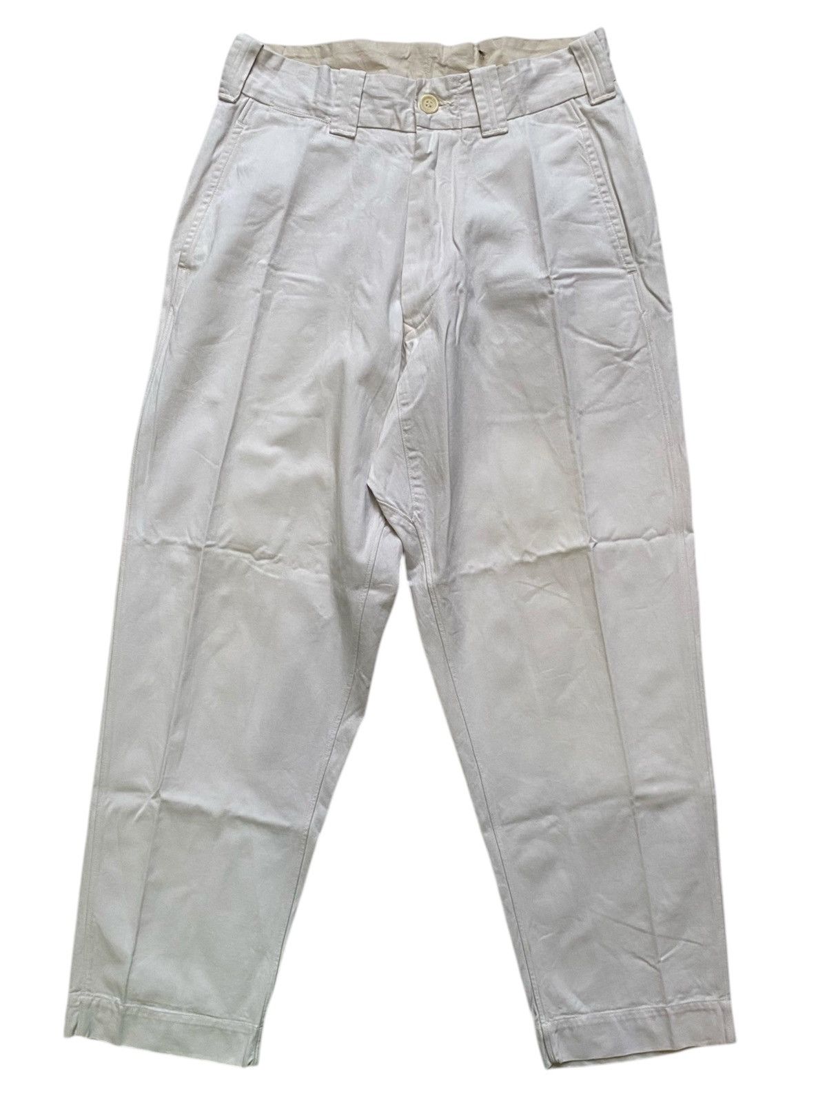 45rpm SEND OFFER! 45Rpm Basic Trousers White Size US 30 / EU 46 - 1 Thumbnail