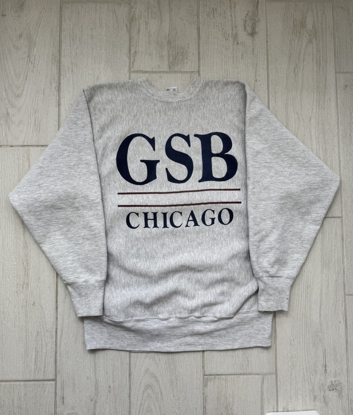 Champion Vintage Champion Reverse Weave Sweatshirt GSB Chicago XL 90s Size US XL / EU 56 / 4 - 6 Thumbnail
