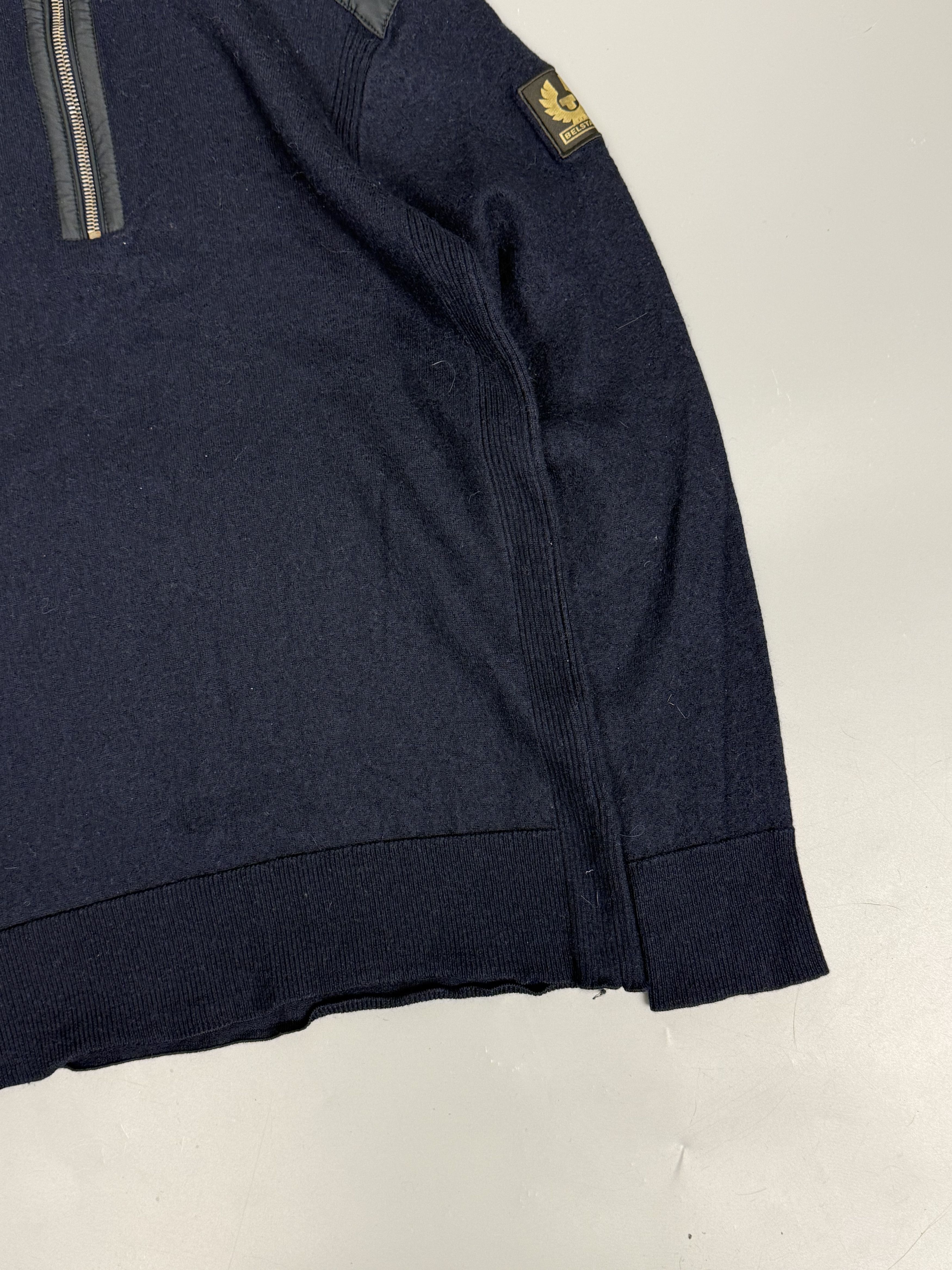 Belstaff Belstaff high end quiet luxury quilted hybrid quarter zip Size US M / EU 48-50 / 2 - 3 Thumbnail