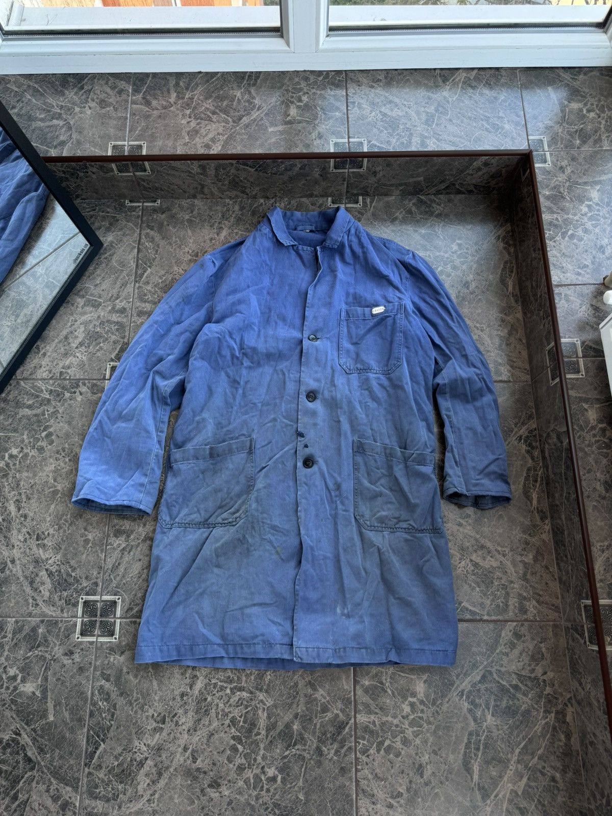 Other Vintage Sanfor French Workwear Mens 70s Buttons Jacket Sz S Size US S / EU 44-46 / 1 - 1 Thumbnail