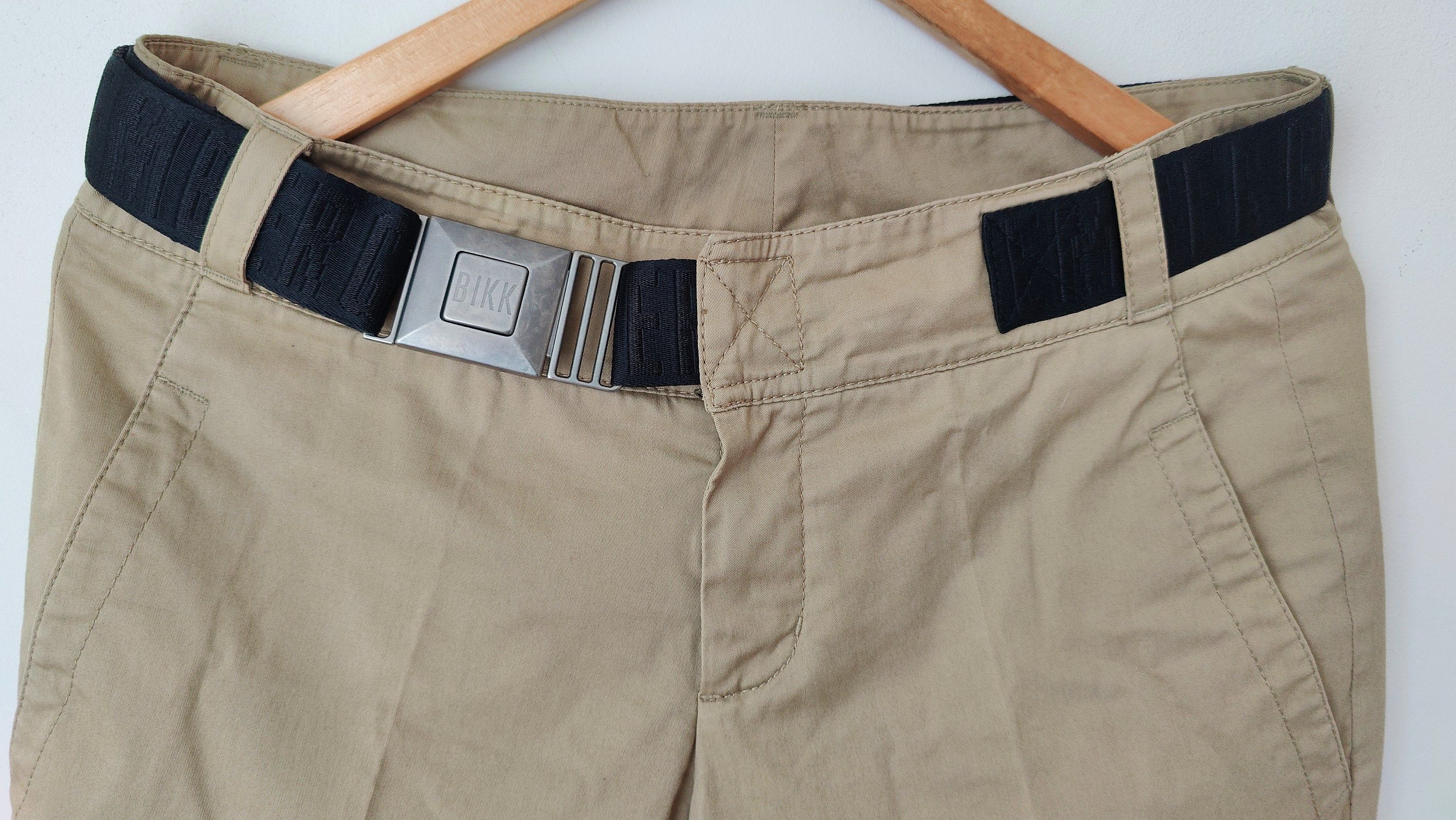 Dirk Bikkembergs Dirk Bikkembergs Archival Casual Chino Belted Pants Size US 30 / EU 46 - 5 Thumbnail