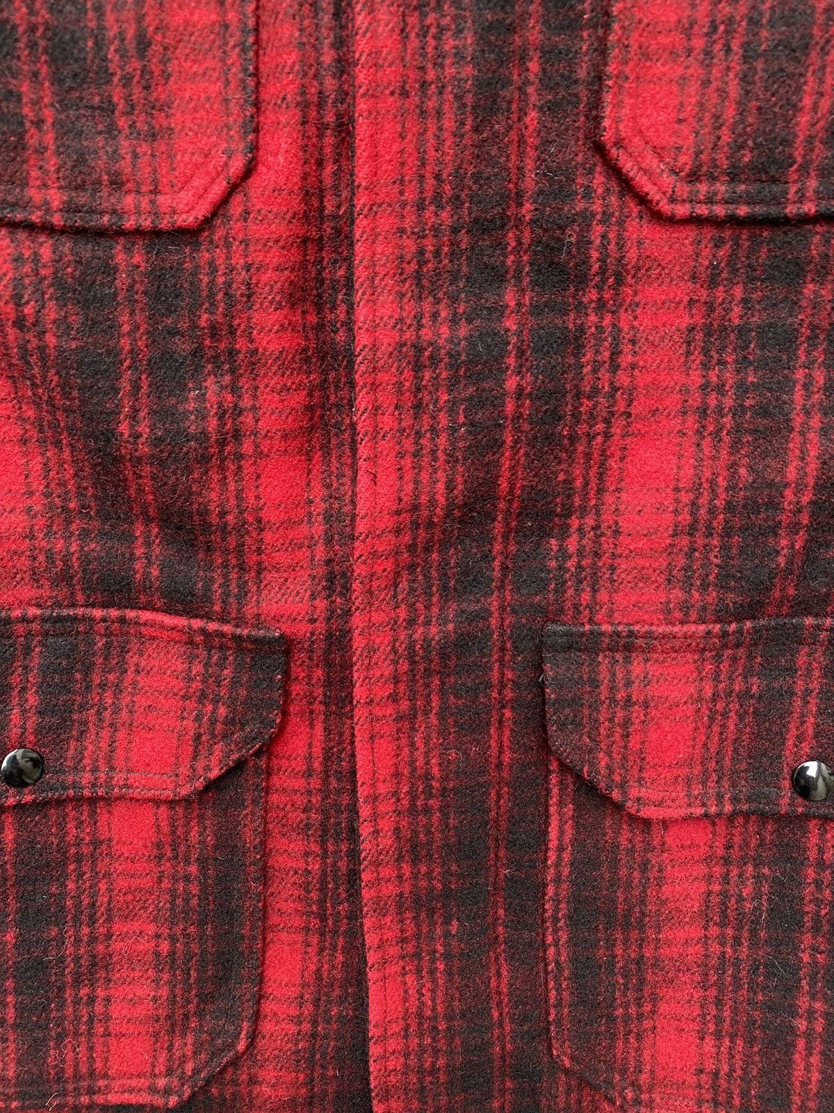 Woolrich Woolen Mills 1980s Woolrich Mackinaw Buffalo Plaid Hunting Jacket Size US M / EU 48-50 / 2 - 9 Thumbnail