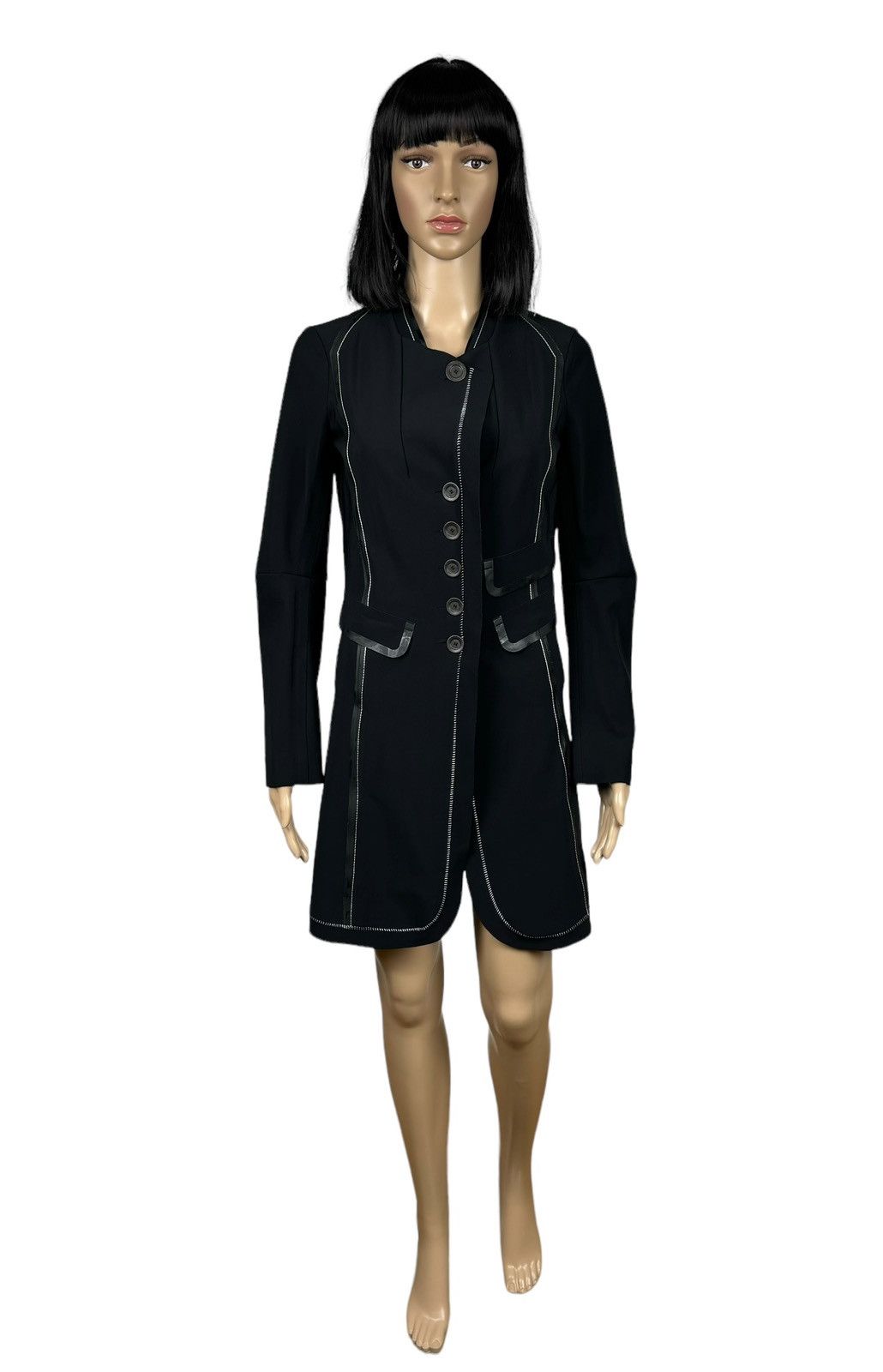 Marithe + Francois Girbaud Marithe Francois Girbaud Neoprene Coat Waterproof size 38 Size XS / US 0-2 / IT 36-38 - 2 Thumbnail