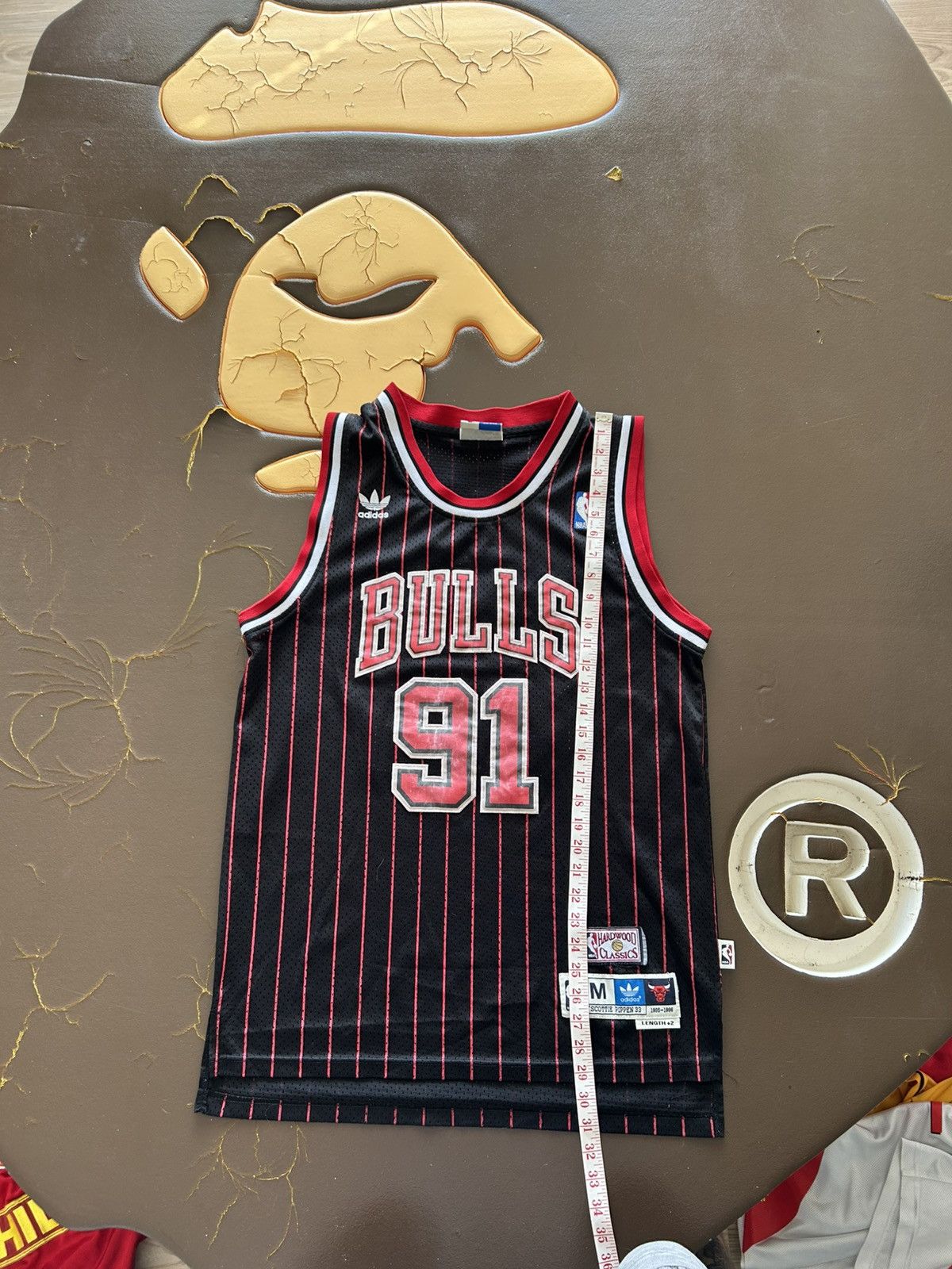 NBA Vintage Chicago Bulls Dennis Rodman NBA Basketball Jersey Size US M / EU 48-50 / 2 - 8 Thumbnail