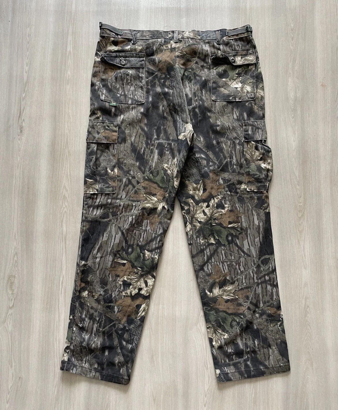 Mossy Oaks Vintage 90s Mossy Oak Pants Break Up Camo Cargo USA Sz 44 Size US 44 / EU 60 - 3 Thumbnail