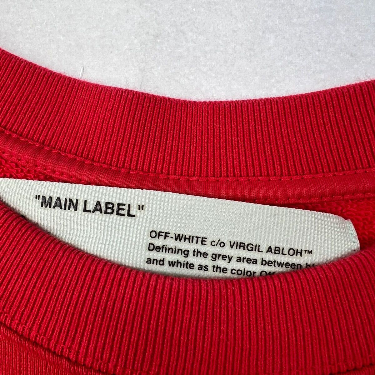 Off-White Off-White Mona Lisa Red Sweatshirt Size US L / EU 52-54 / 3 - 5 Thumbnail