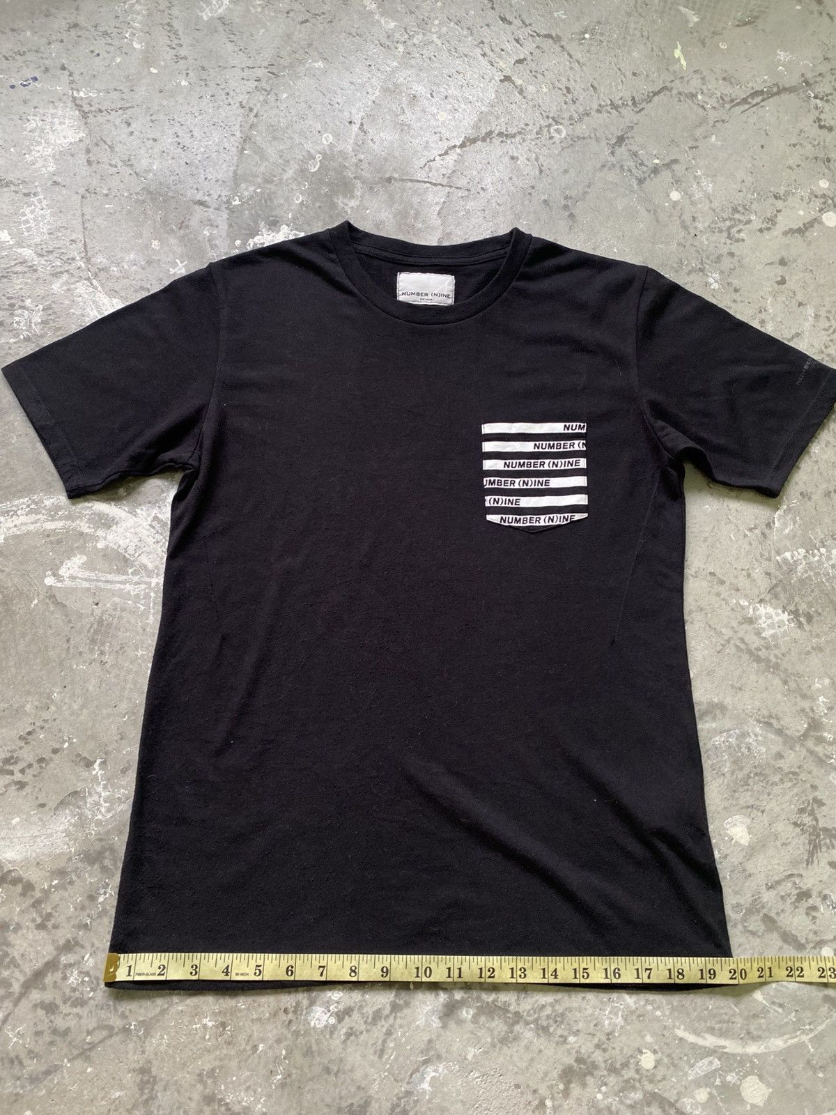 Number (N)ine Number Nine Denim Pocket Tee Shirt Size US M / EU 48-50 / 2 - 10 Thumbnail