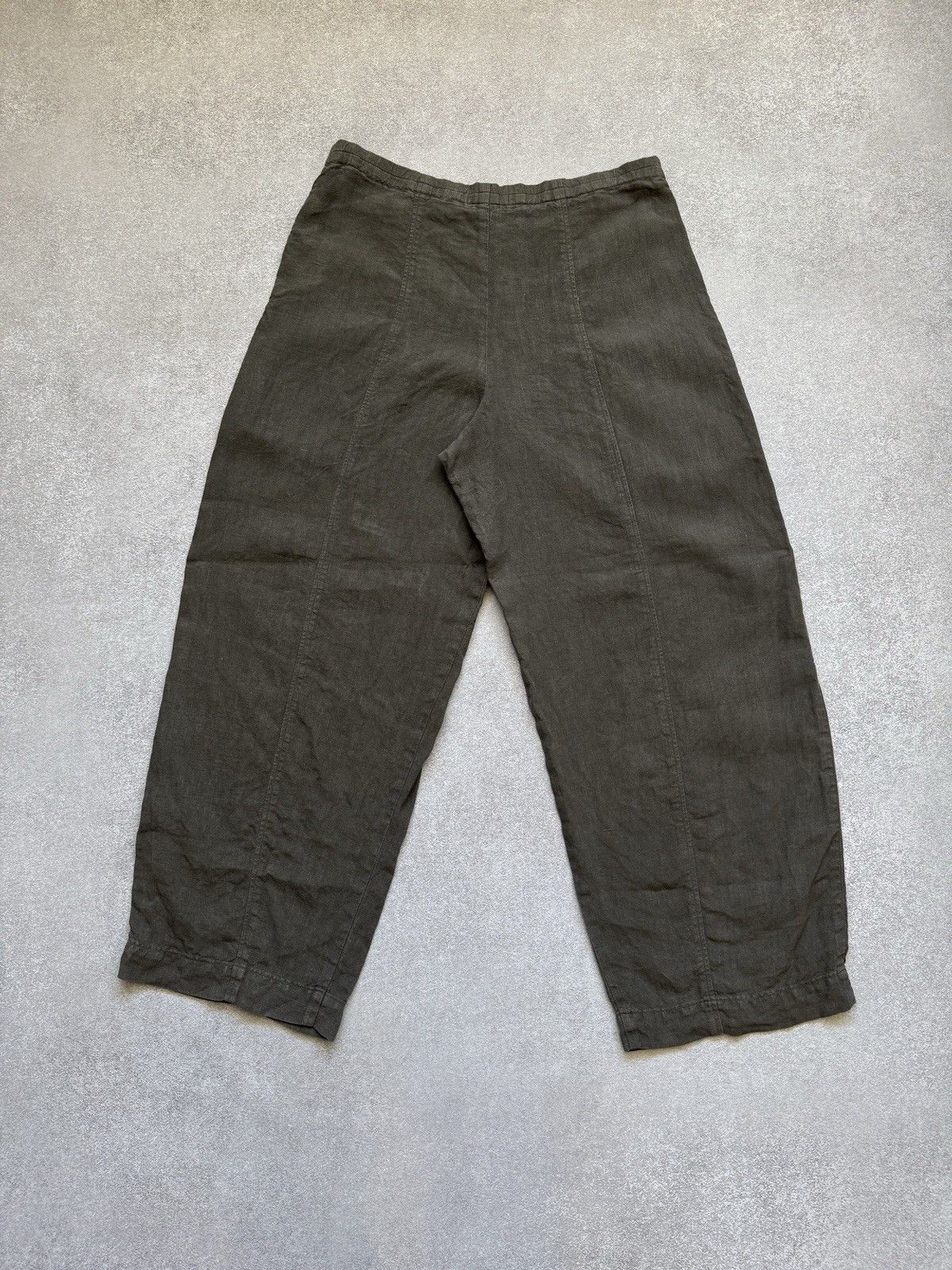 OSKA Oska Linen Woman Japanese Parachute Wide Leg Pants Size 3 Size 32" / US 10 / IT 46 - 5 Thumbnail