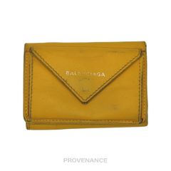 Balenciaga 🔴 Balenciaga Papier Mini Wallet - Metallic