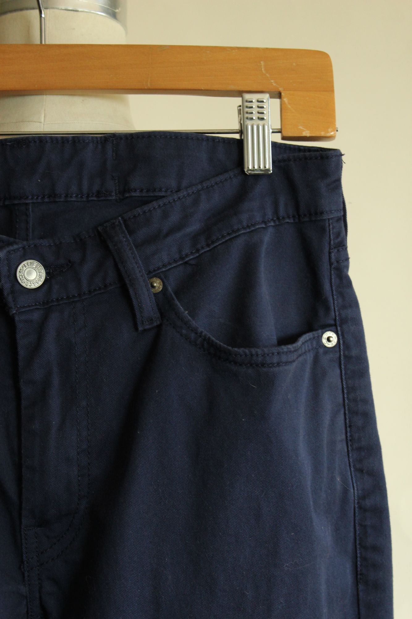 Levi's Levis Mens 511 Jeans, Navy Blue, 32W 32L, Slim Size US 32 / EU 48 - 6 Thumbnail