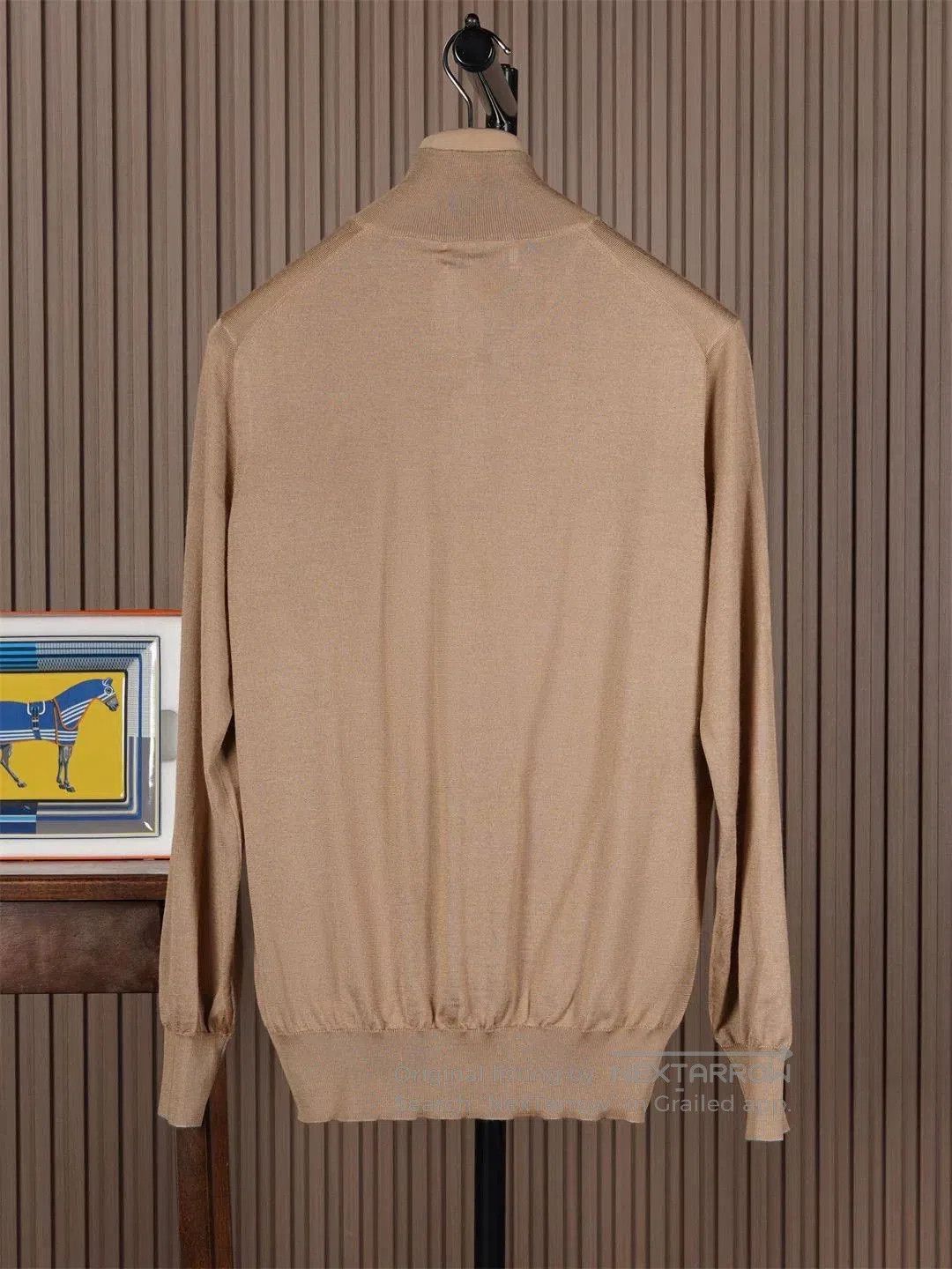 Brunello Cucinelli Brunello Cucinelli Cashmere Silk Knit Jacket. Size US XL / EU 56 / 4 - 2 Thumbnail