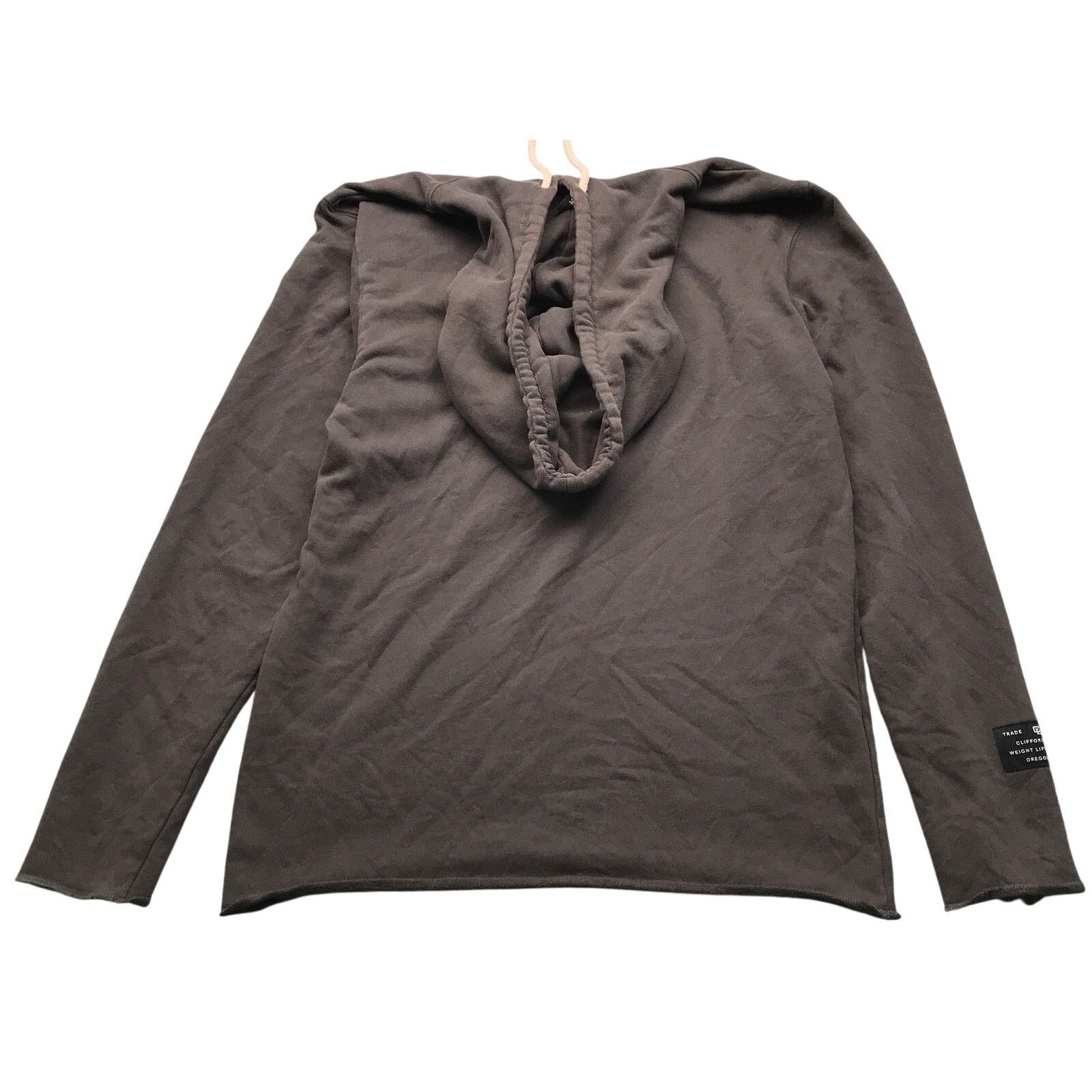 Other Clifford Lenox Hooded Shirt Men Medium Long Sleeve Logo Gray Size US M / EU 48-50 / 2 - 7 Thumbnail
