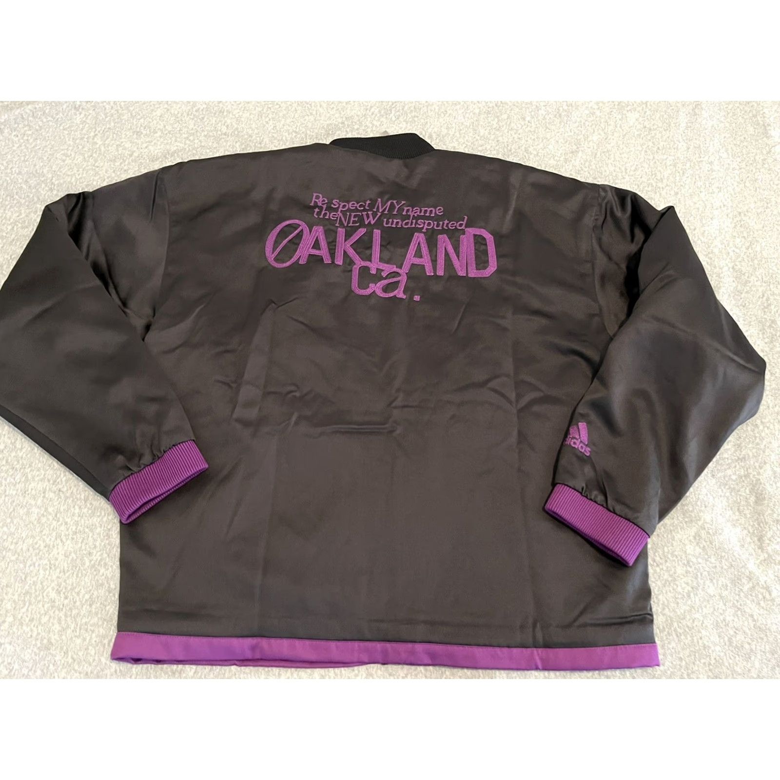 Adidas Adidas Dame 8 Innovation Jacket Mens Large NWT Black Full Zip Embroidered Basketball HE5466 Size US L / EU 52-54 / 3 - 2 Thumbnail