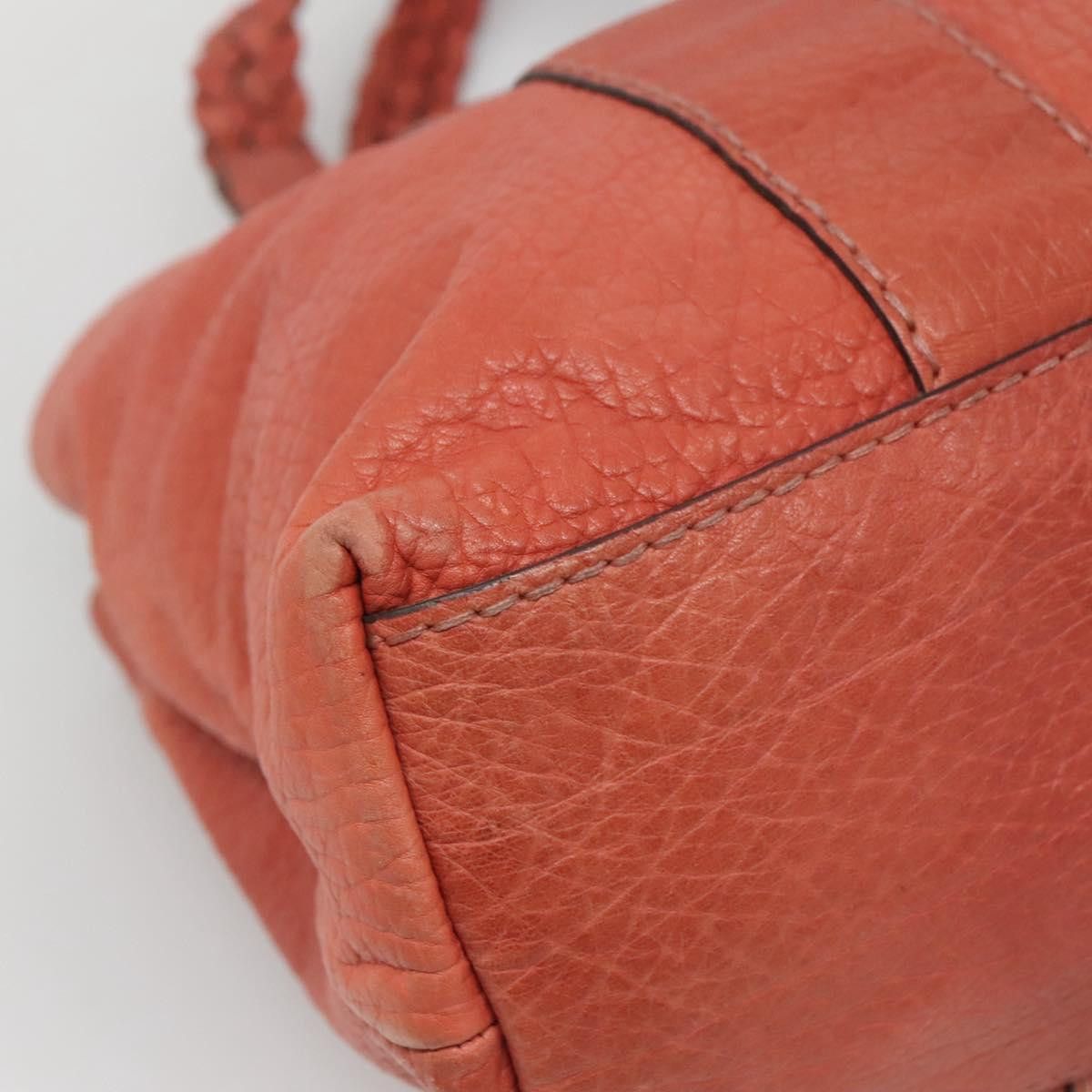Gucci GUCCI Bamboo Tote Bag Leather Red Silver Size ONE SIZE - 13 Thumbnail