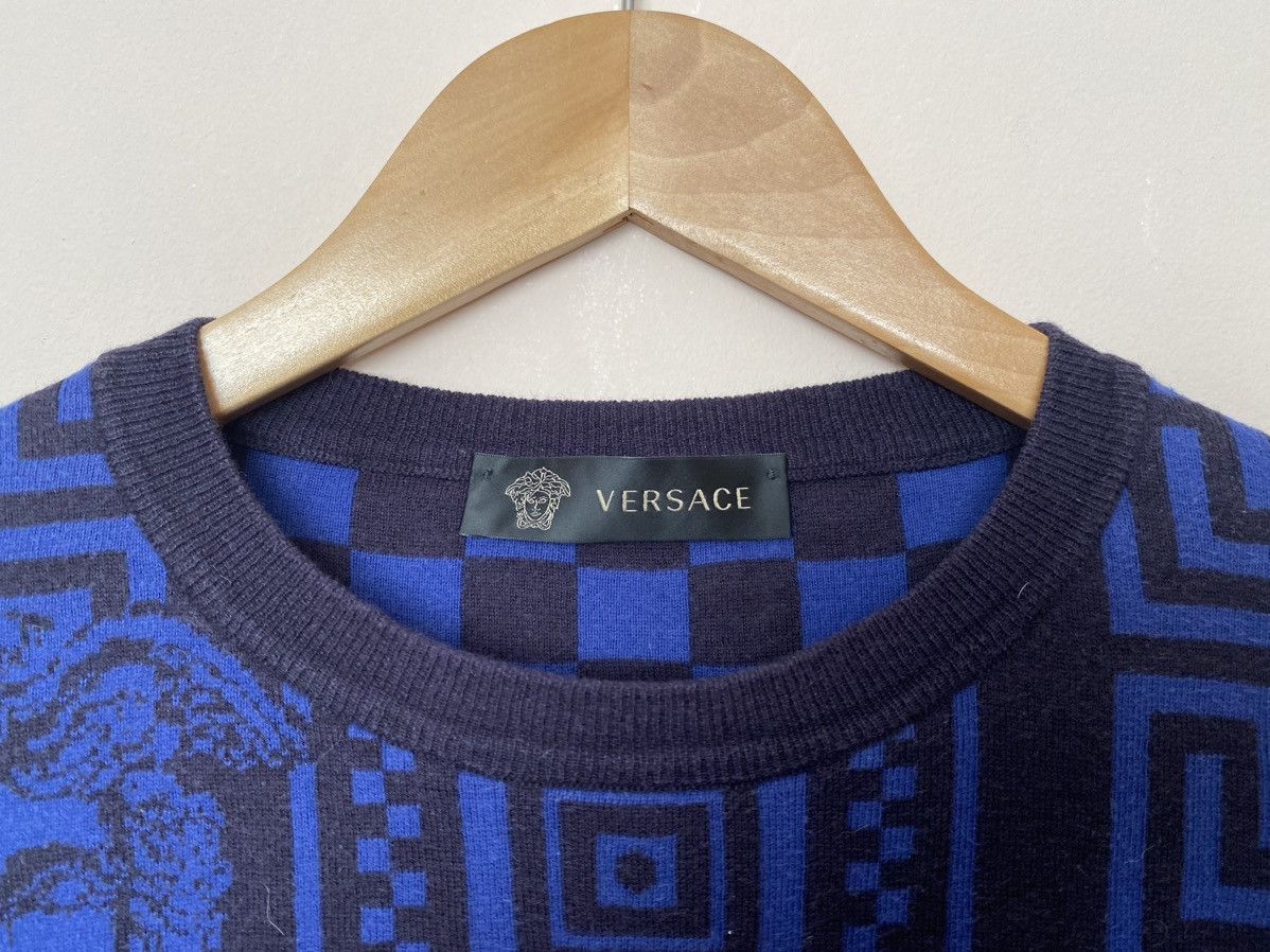 Versace × Versace Jeans Couture Very Rare ‼️Gianna Versace Sweater big Medusa Size US M / EU 48-50 / 2 - 3 Thumbnail