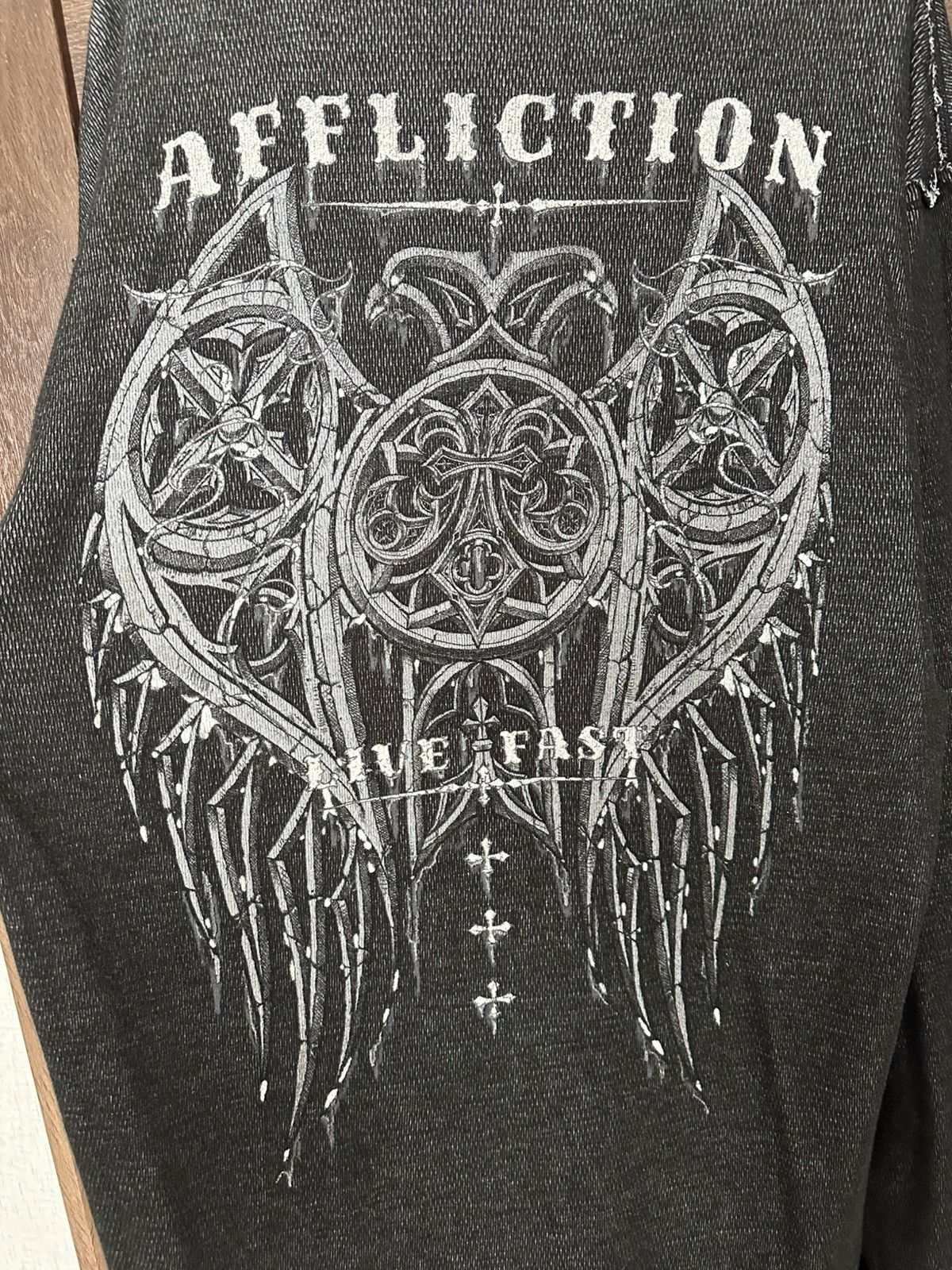 Affliction Affliction Reversible Zip Hoodie Vintage Y2K Size US XL / EU 56 / 4 - 6 Thumbnail