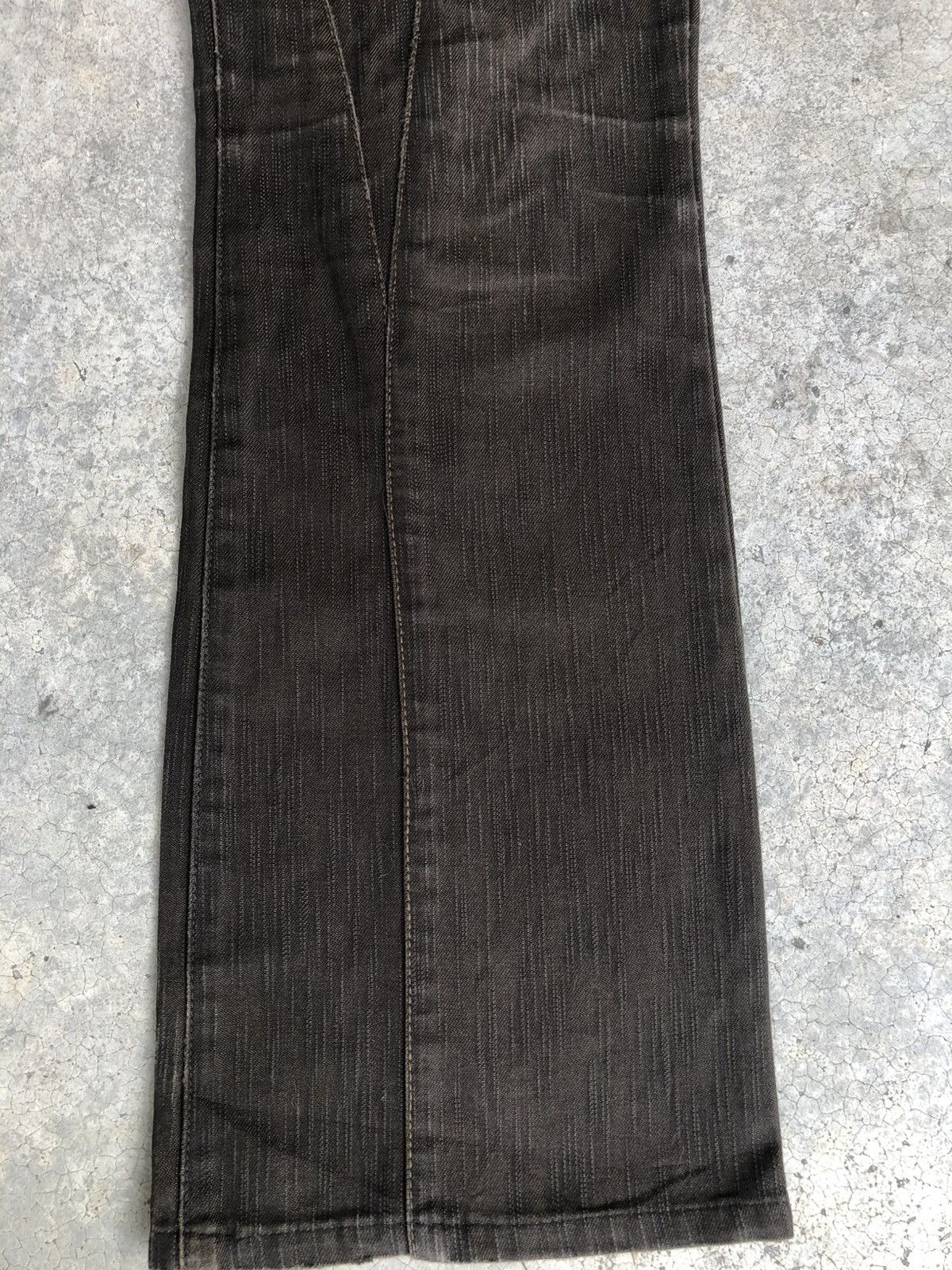 If Six Was Nine Semantic Design Flared Jeans Distressed Jeans Size US 31 - 7 Thumbnail
