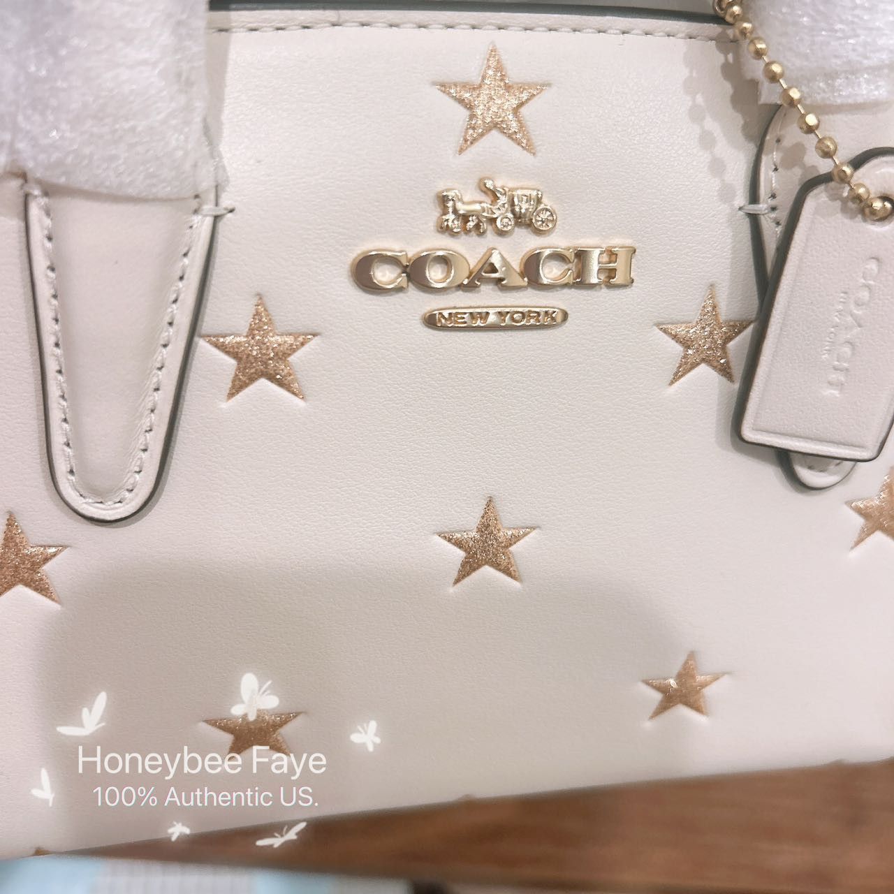 Coach Andrea Mini Carryall Bag With Star Print CW306 Size ONE SIZE - 3 Thumbnail