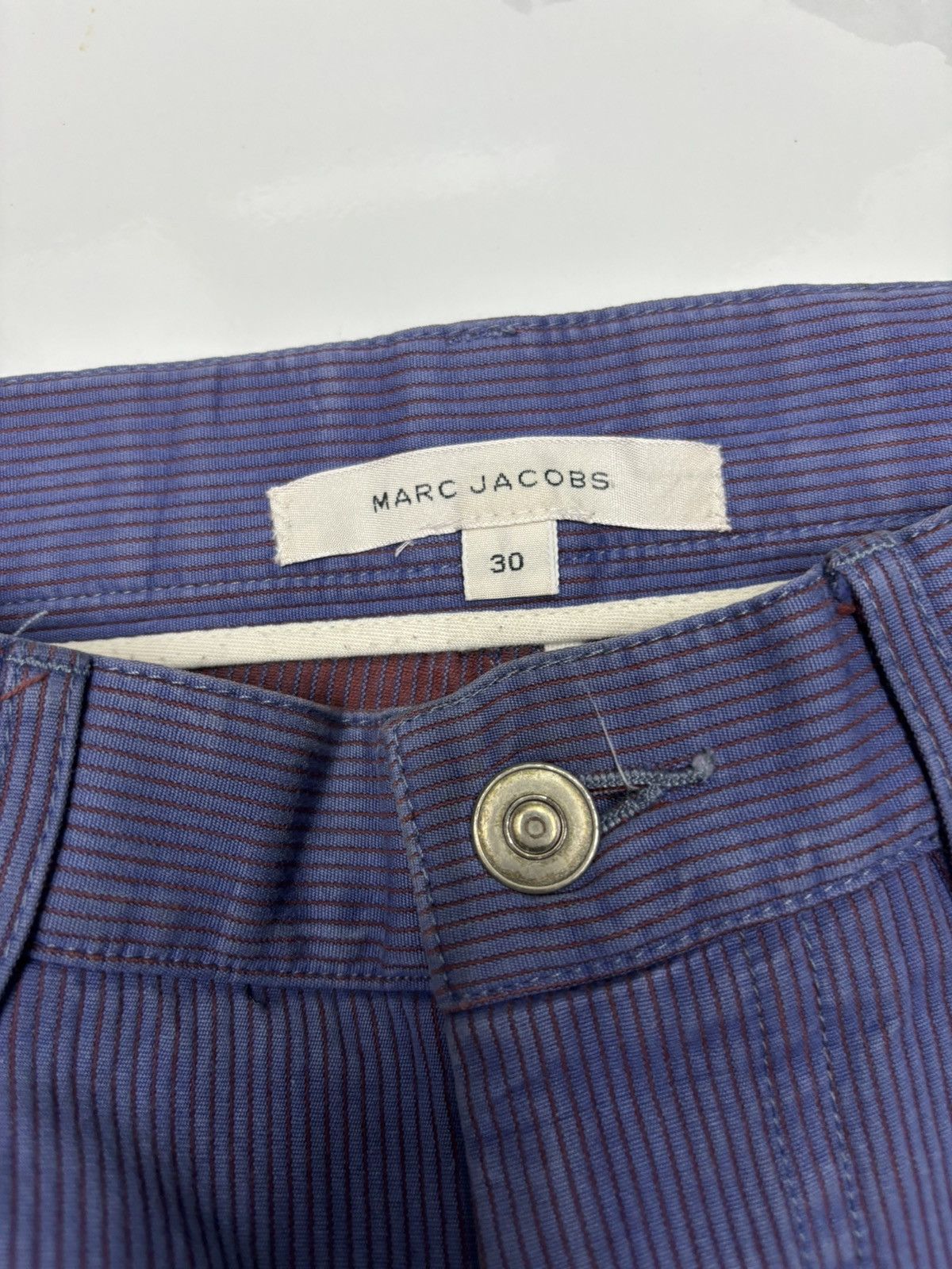 Marc Jacobs Vintage Marc Jacobs Striped Casual Baggy Pants Size US 32 / EU 48 - 9 Thumbnail