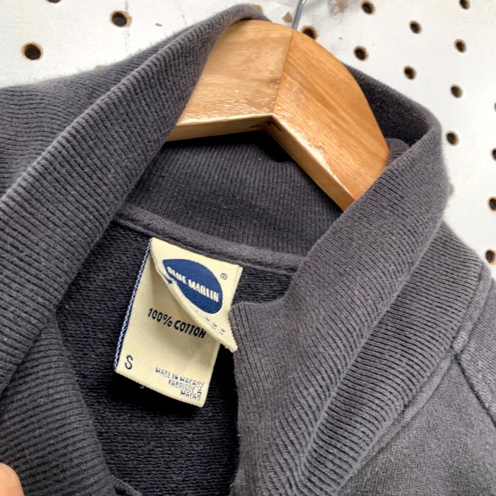 Vintage Blue Marlin Ireland Fleece Jacket Mens Small Black Retro Vintage Dublin 78 Cincinnati? Size US S / EU 44-46 / 1 - 7 Thumbnail