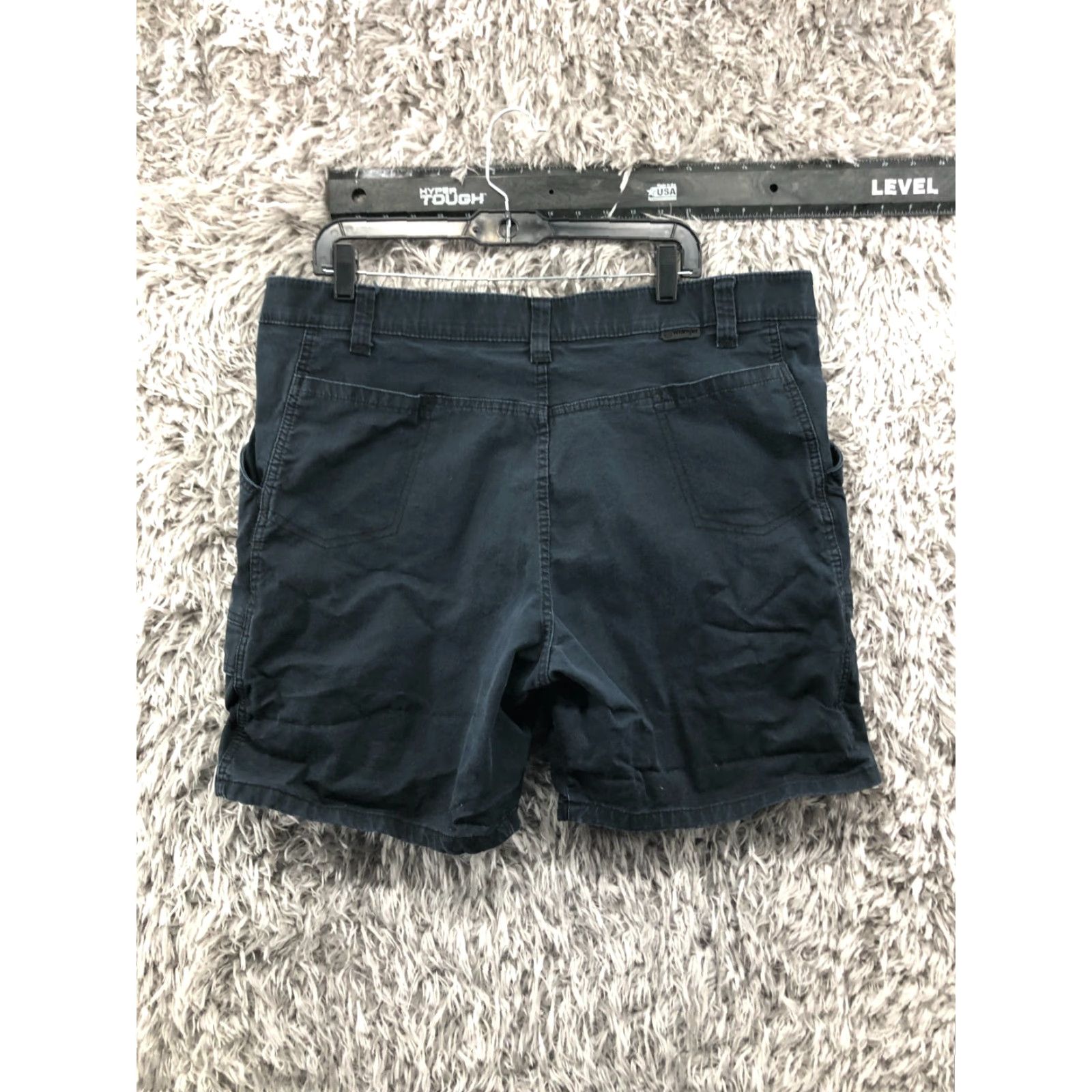 Wrangler Wrangler Cargo Shorts All Terrain Gear Mens Size 40 Mid Rise Dark Wash Blue Size US 40 / EU 56 - 5 Thumbnail